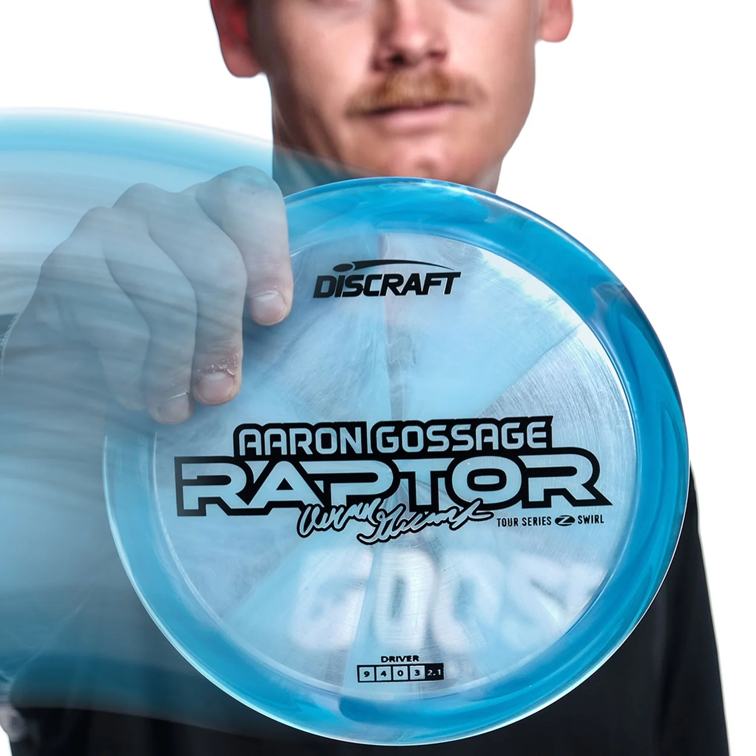 Discraft Disc Golf Aaron Gossage 2025 Tour Series Z Swirl Raptor Driver 9/4/0/3 - Choose Exact Disc - Image 4