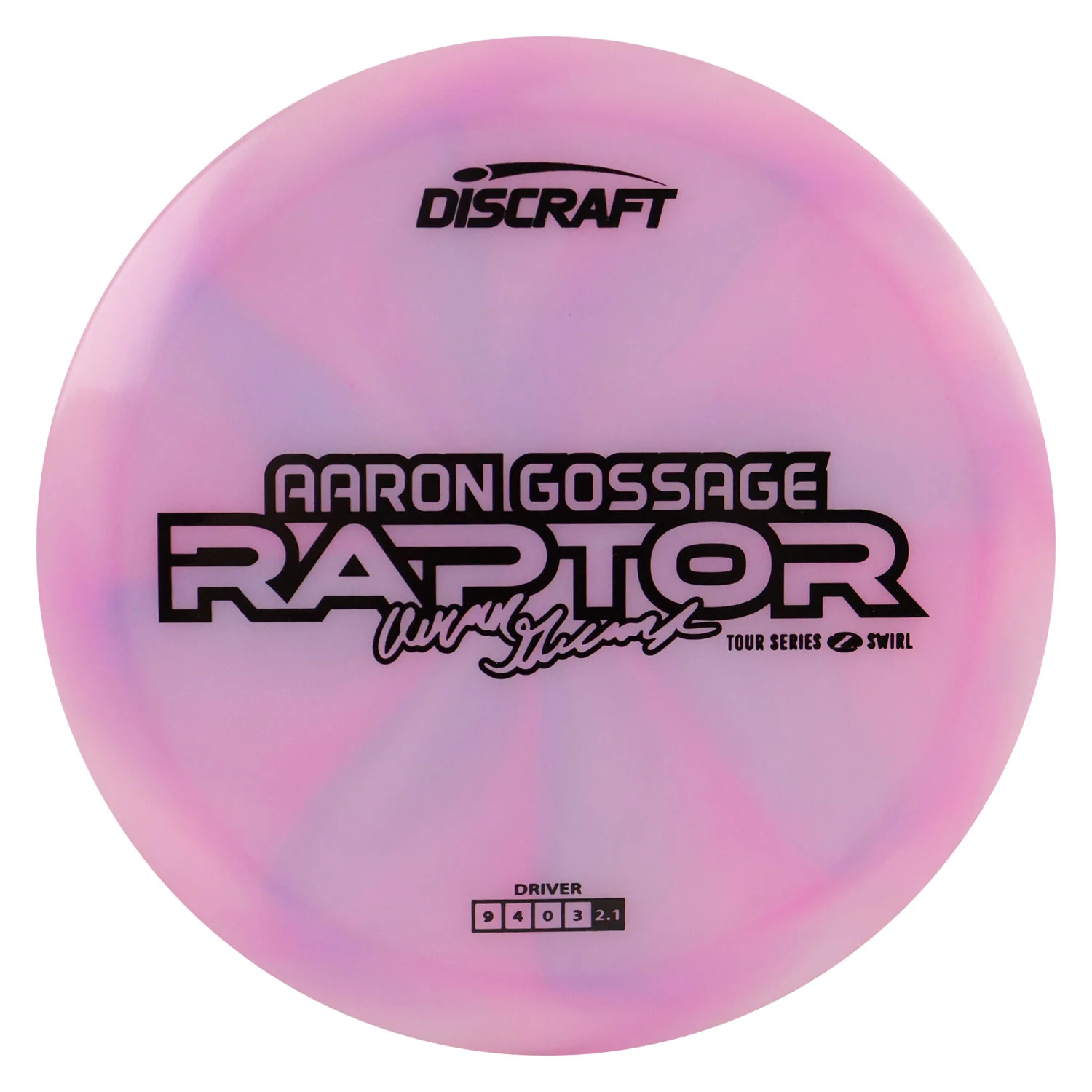 Discraft Disc Golf Aaron Gossage 2025 Tour Series Z Swirl Raptor Driver 9/4/0/3 - Choose Exact Disc - Image 6