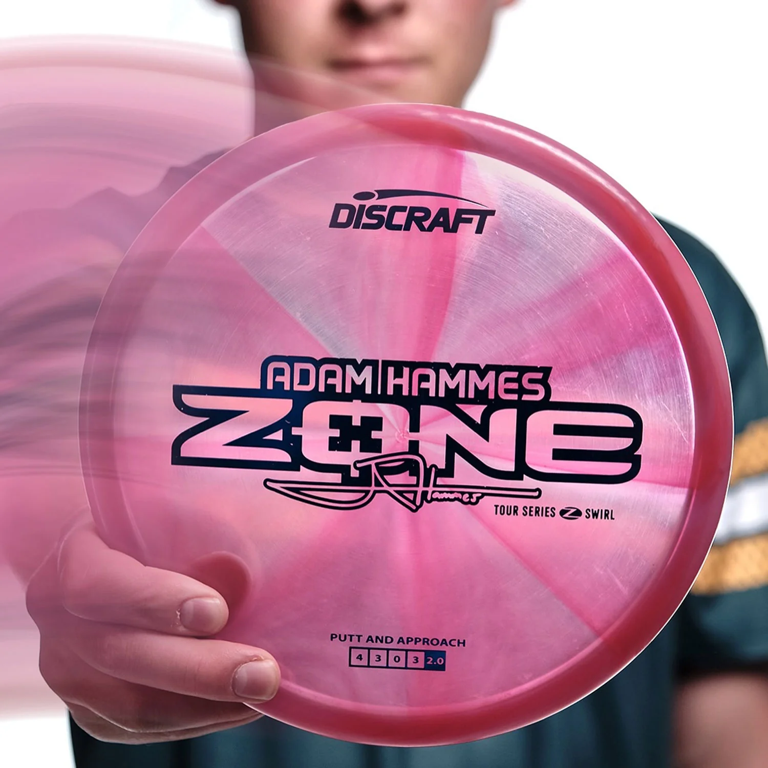 Discraft Disc Golf Adam Hammes 2025 Tour Series Z Swirl Zone Putter 4/3/0/3 - Choose Exact Disc - Image 4