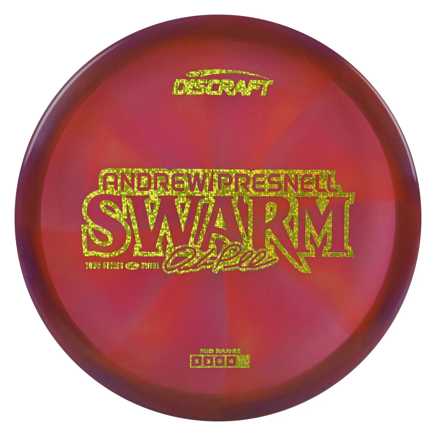 Discraft Disc Golf Andrew Presnell 2025 Tour Series Z Swirl Swarm 5/3/0/4 - Choose Exact Disc - Image 7