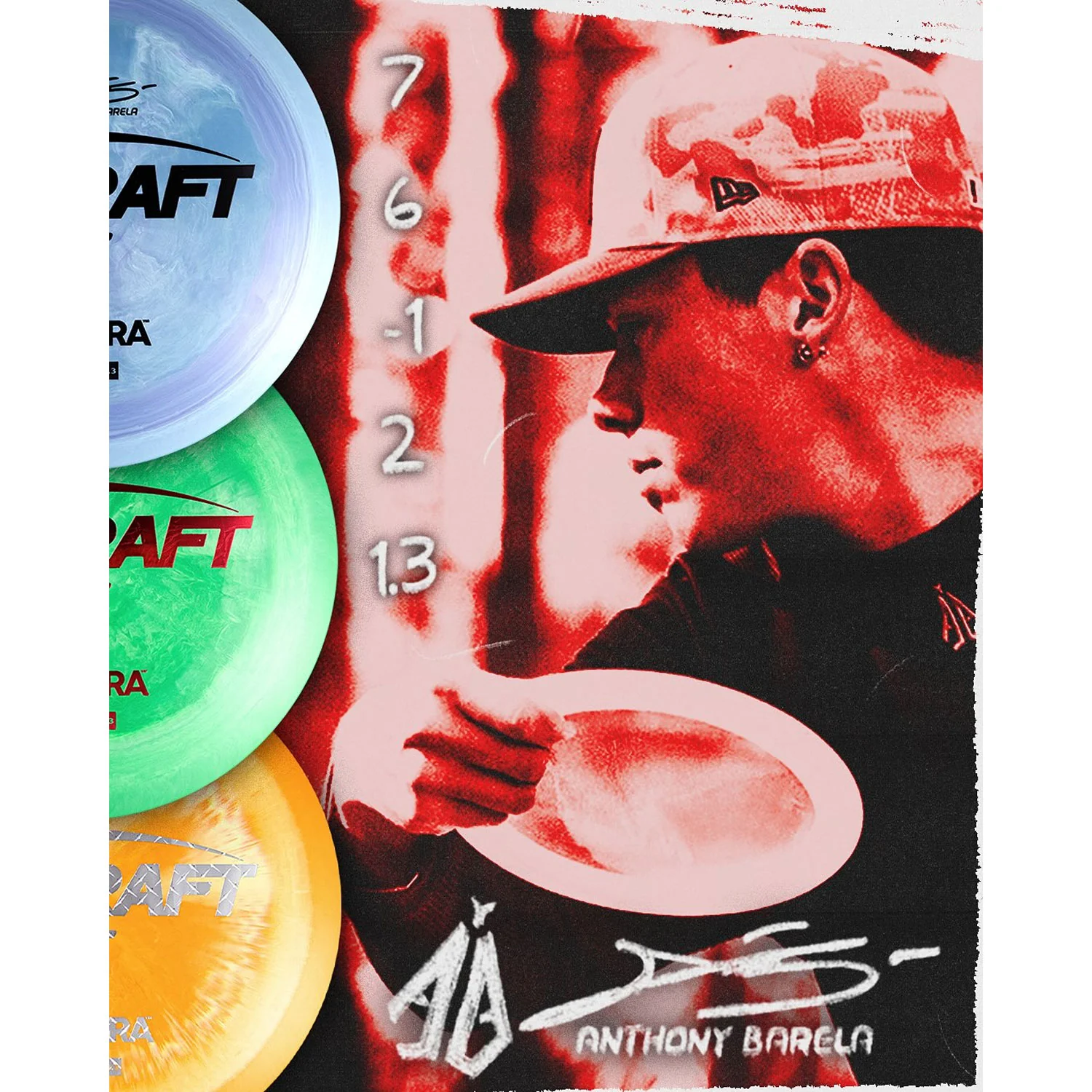 Discraft Disc Golf Anthony Barela Signature ESP Cigarra Fairway Driver 7/6/-1/2 - Choose Exact Disc - Image 3