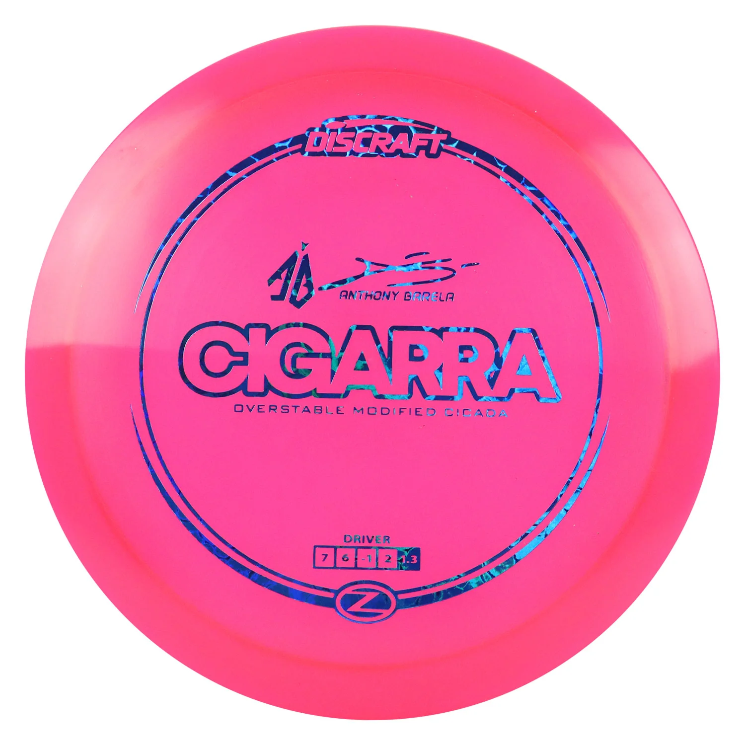 Discraft Disc Golf Anthony Barela Signature Series Z Line Cigarra 7/6/-1/2 - Choose Exact Disc - Image 8