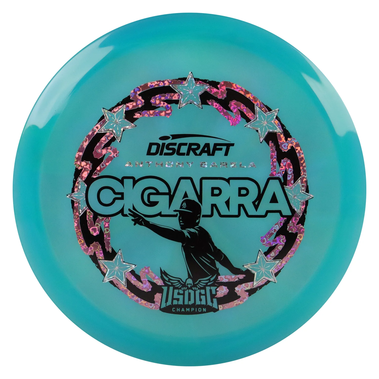 Discraft Disc Golf Anthony Barela USDGC Z-Swirl Cigarra - Choose Exact Disc - Image 5