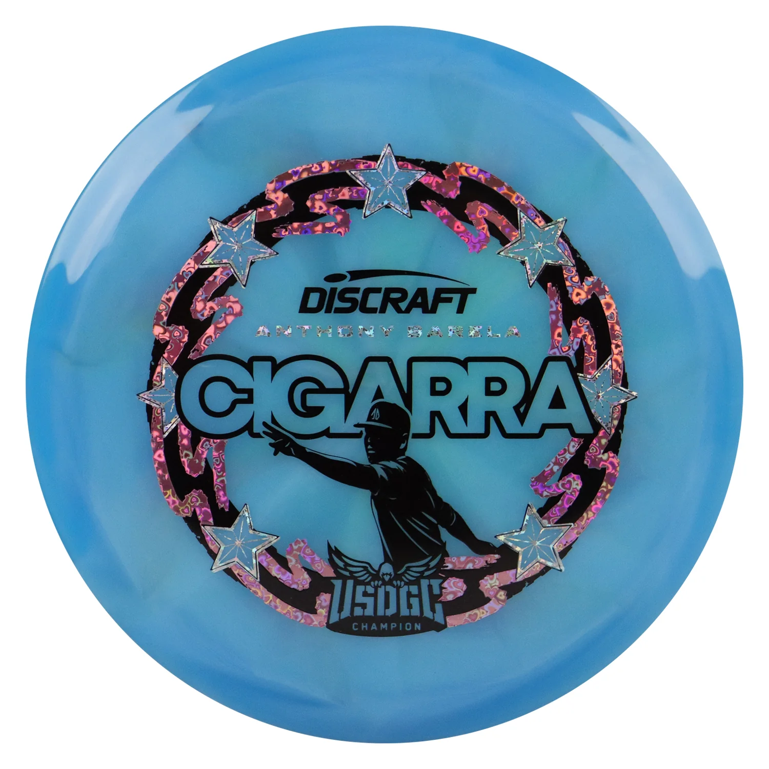 Discraft Disc Golf Anthony Barela USDGC Z-Swirl Cigarra - Choose Exact Disc - Image 7