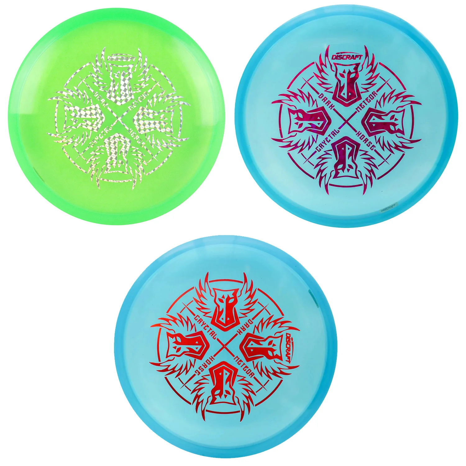 Discraft Disc Golf Brodie Smith D4arkhorsemen Cryztal Meteor Midrange Disc 5/5/-3/1 - Choose Exact Disc