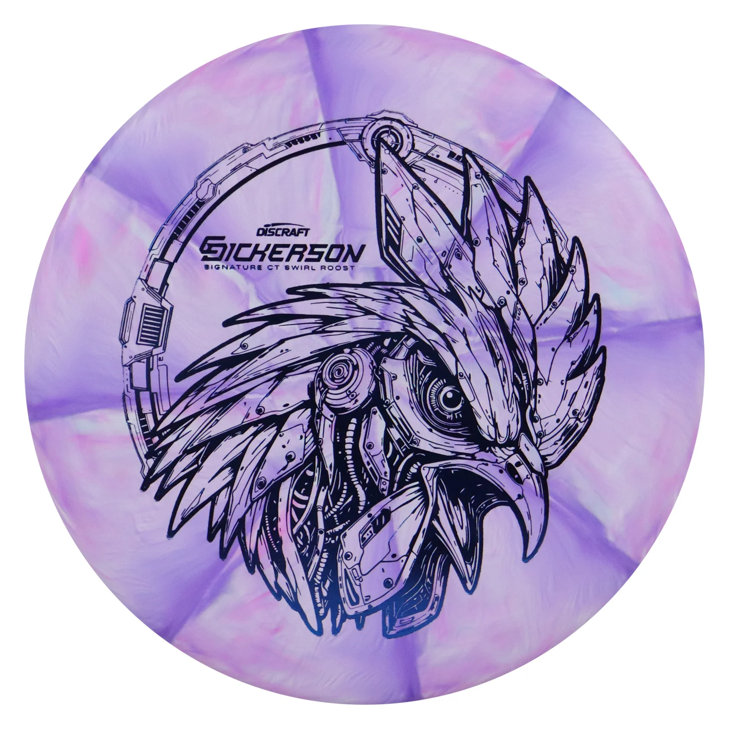 Discraft Disc Golf Chris Dickerson CT Swirl Roost Putter 2/5/0/2 - Choose Exact Disc - Image 4