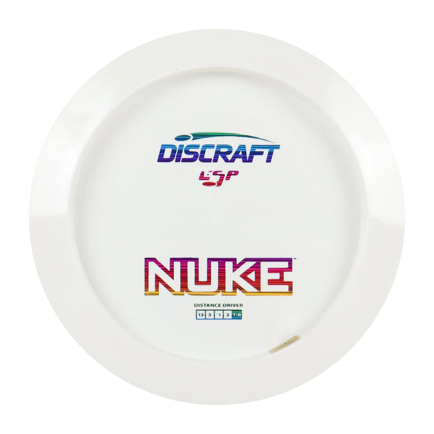 Discraft Disc Golf ESP Nuke Solid White Distance Driver 13/5/-1/3 - Choose Exact Disc - Image 4