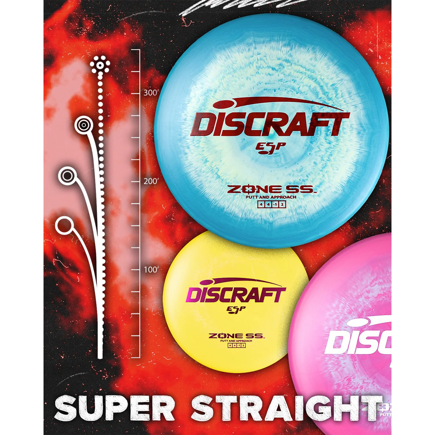 Discraft Disc Golf ESP Zone SS Putt and Approach 4/4/-1/2 - Choose Exact Disc - Image 2
