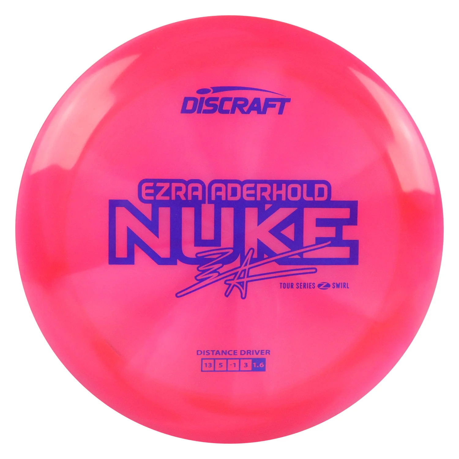 Discraft Disc Golf Ezra Aderhold 2025 Tour Series Z Swirl Nuke Driver 13/5/-1/3 - Choose Exact Disc - Image 7