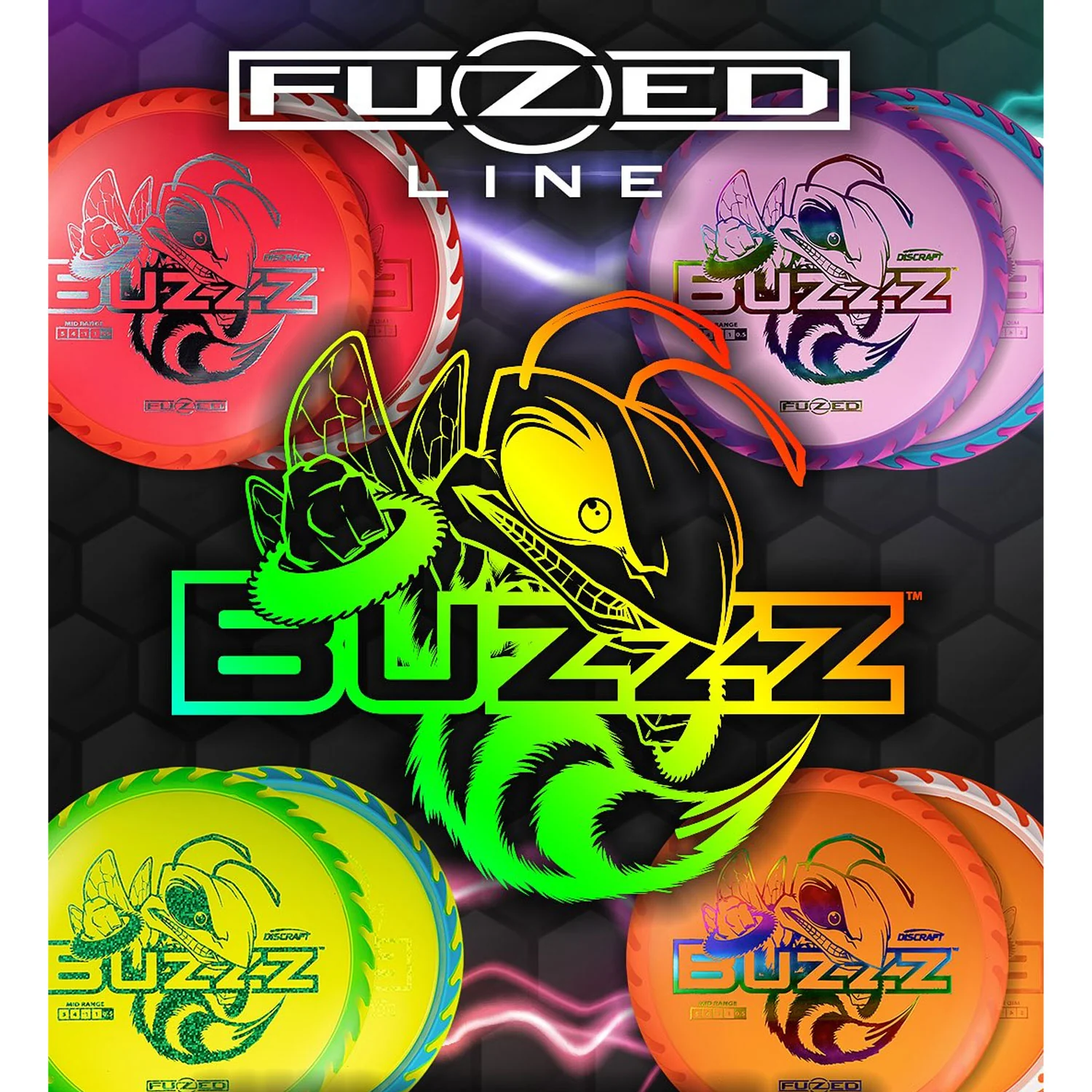 Discraft Disc Golf Fuzed Line Buzzz with Saw Pattern Midrange 5/4-1/1 - Choose Exact Disc - Image 4