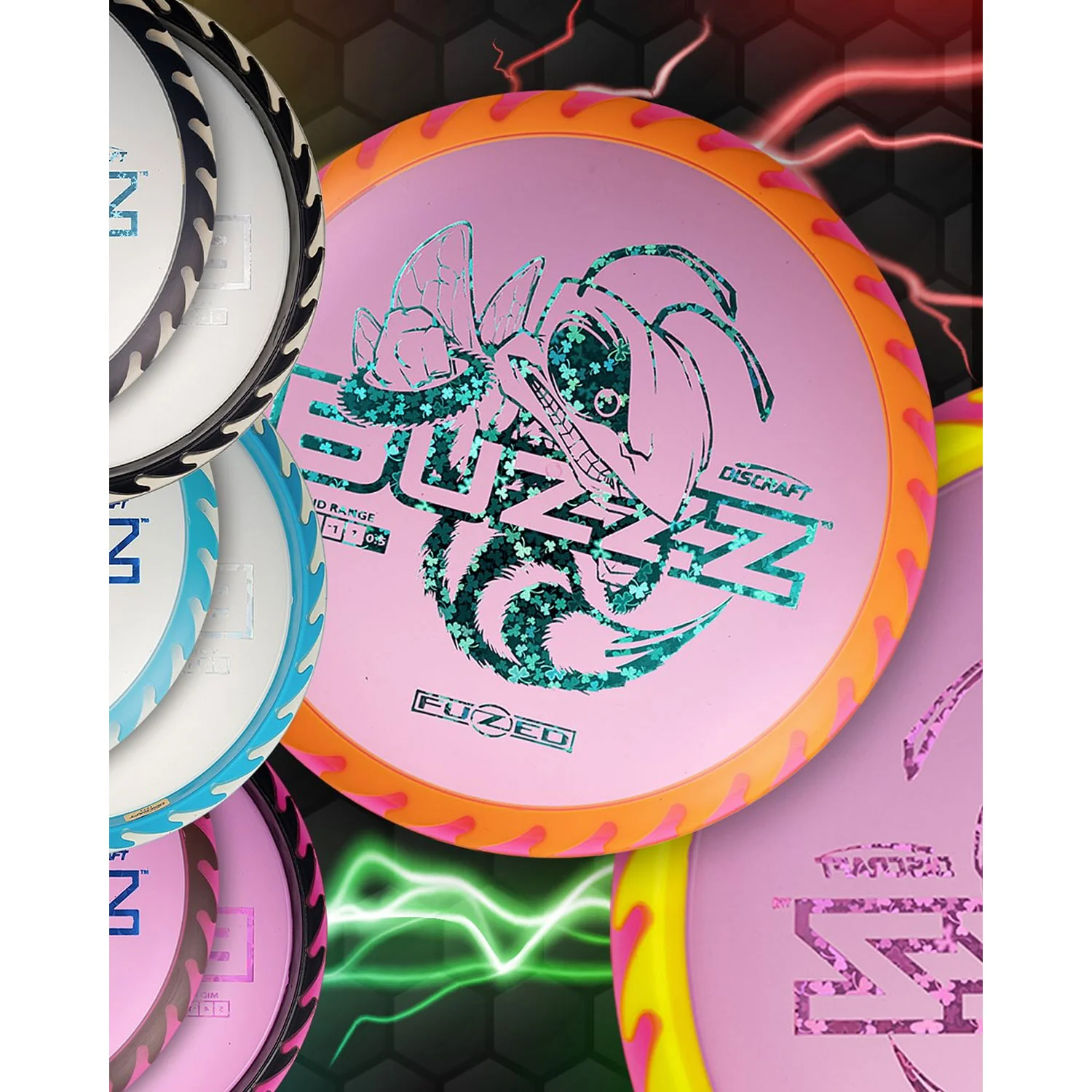 Discraft Disc Golf Fuzed Line Buzzz with Saw Pattern Midrange 5/4-1/1 - Choose Exact Disc - Image 5