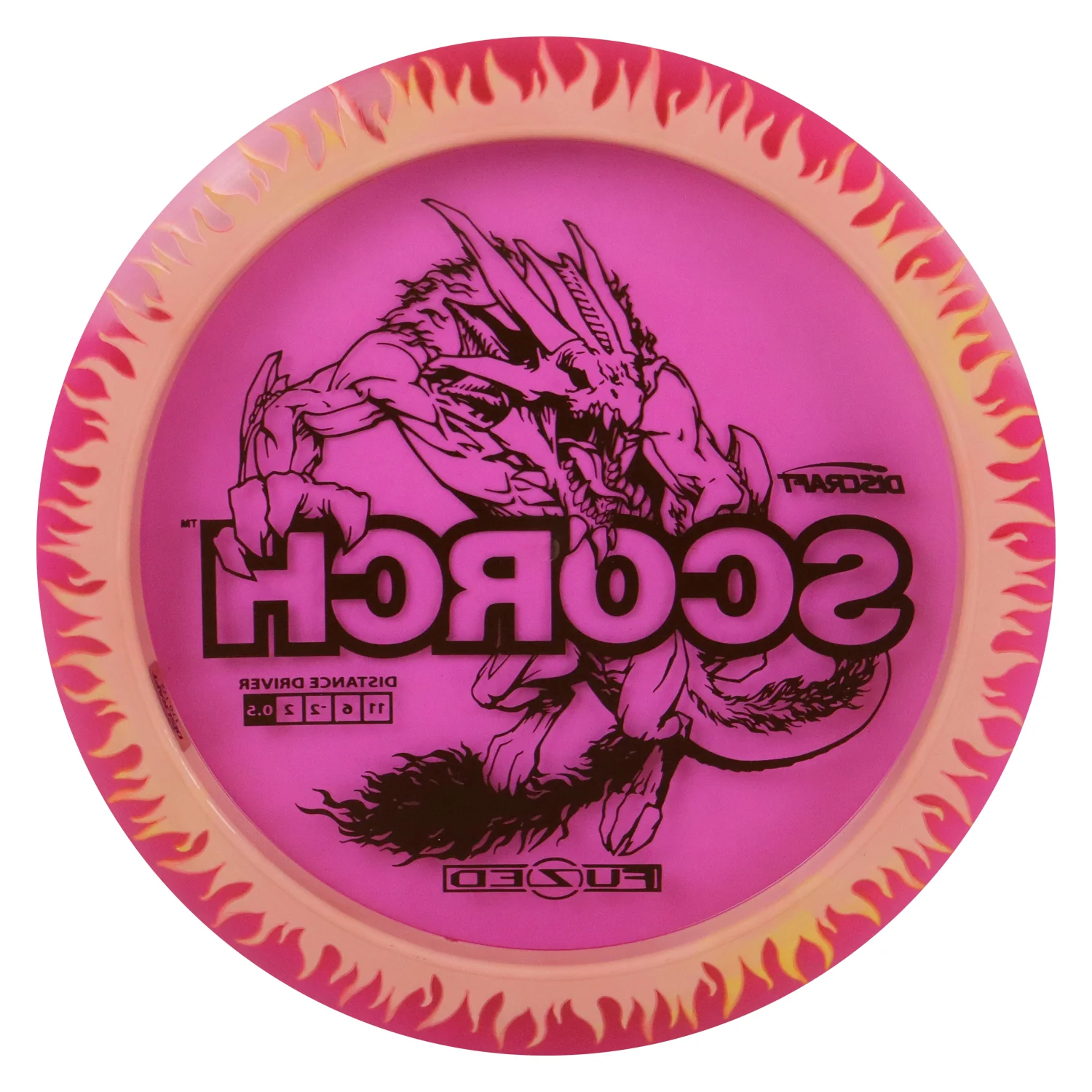 Discraft Disc Golf FuZed Line Scorch with Flame Pattern Distance Driver11/6/-2/2 - Choose Exact Disc - Image 27