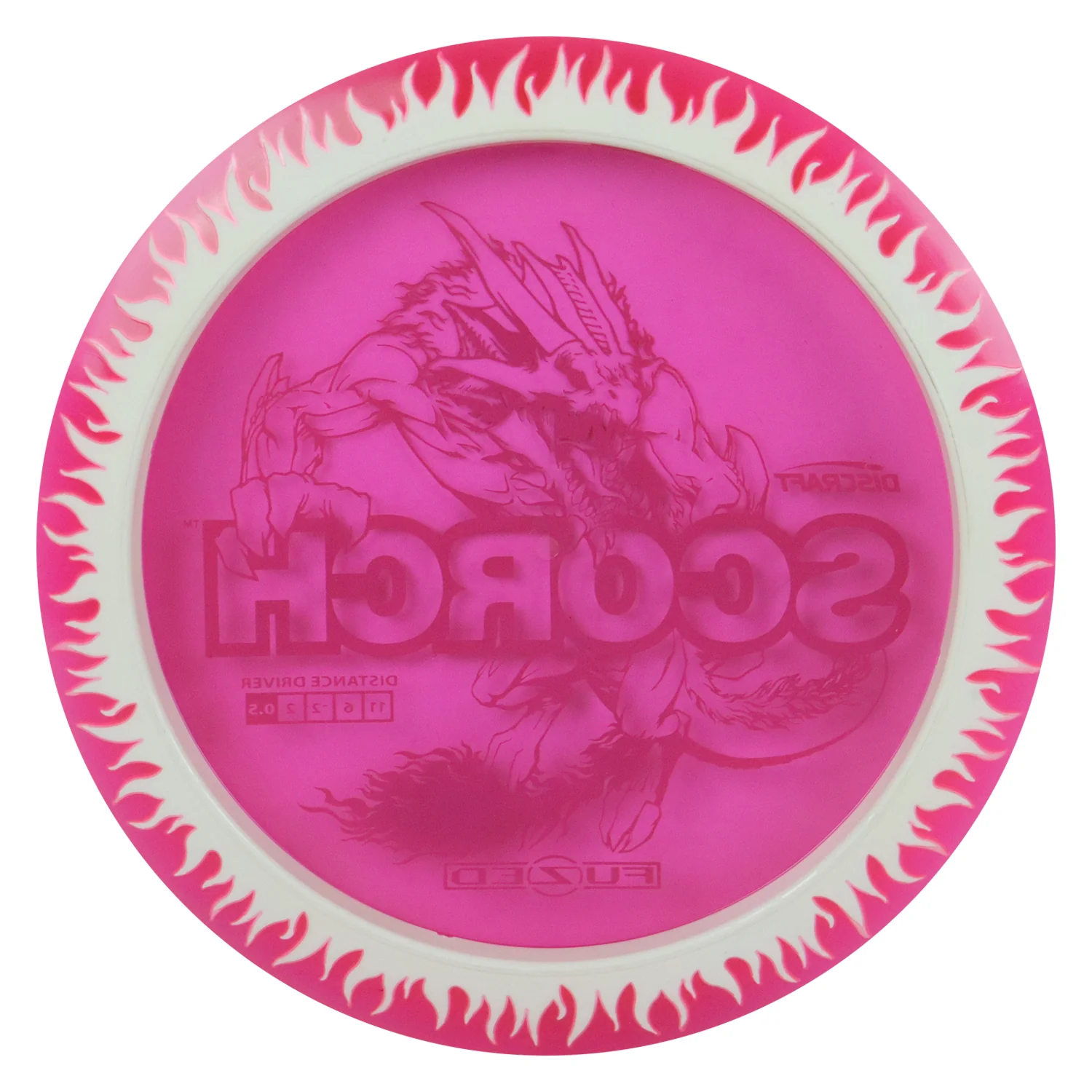 Discraft Disc Golf FuZed Line Scorch with Flame Pattern Distance Driver11/6/-2/2 - Choose Exact Disc - Image 29
