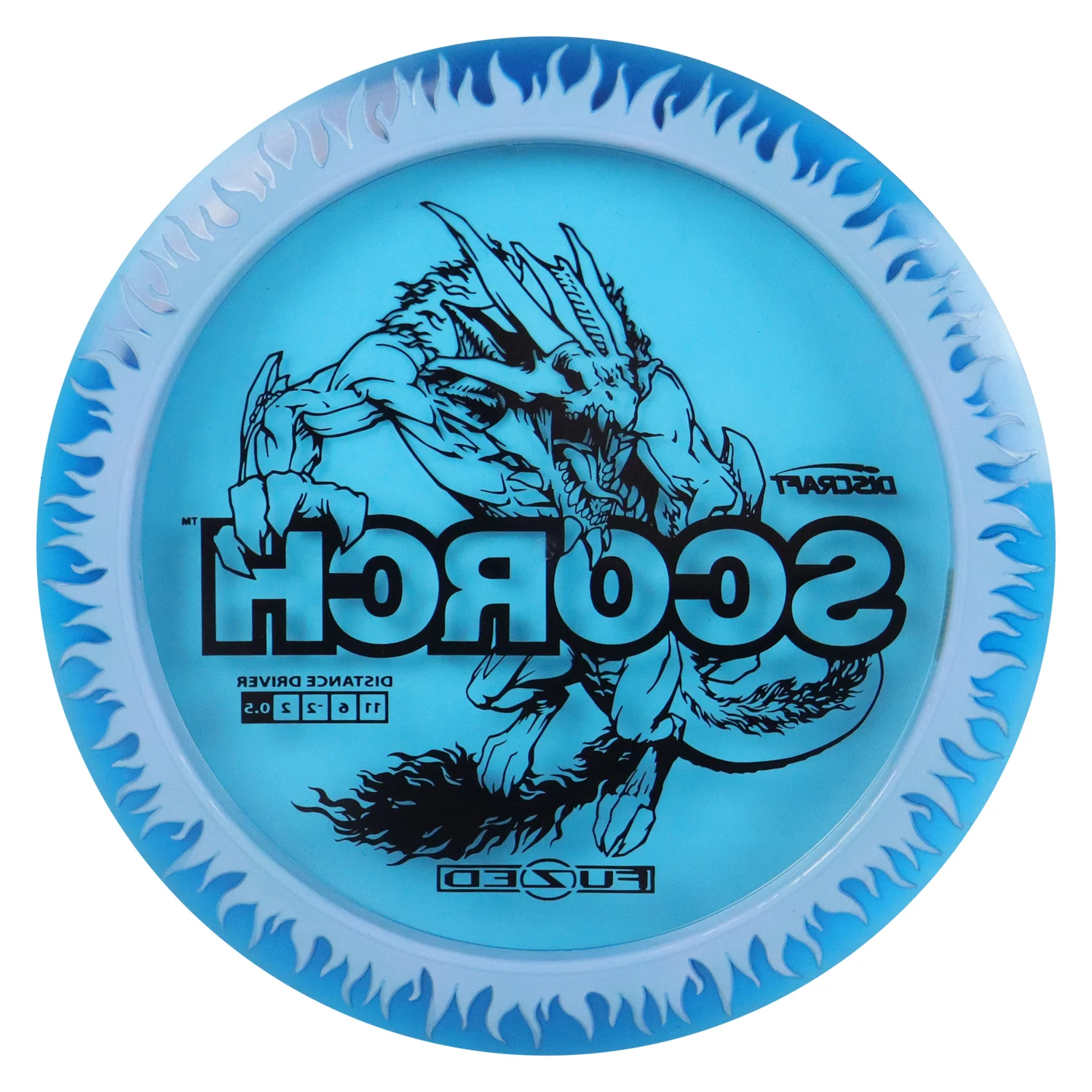 Discraft Disc Golf FuZed Line Scorch with Flame Pattern Distance Driver11/6/-2/2 - Choose Exact Disc - Image 65