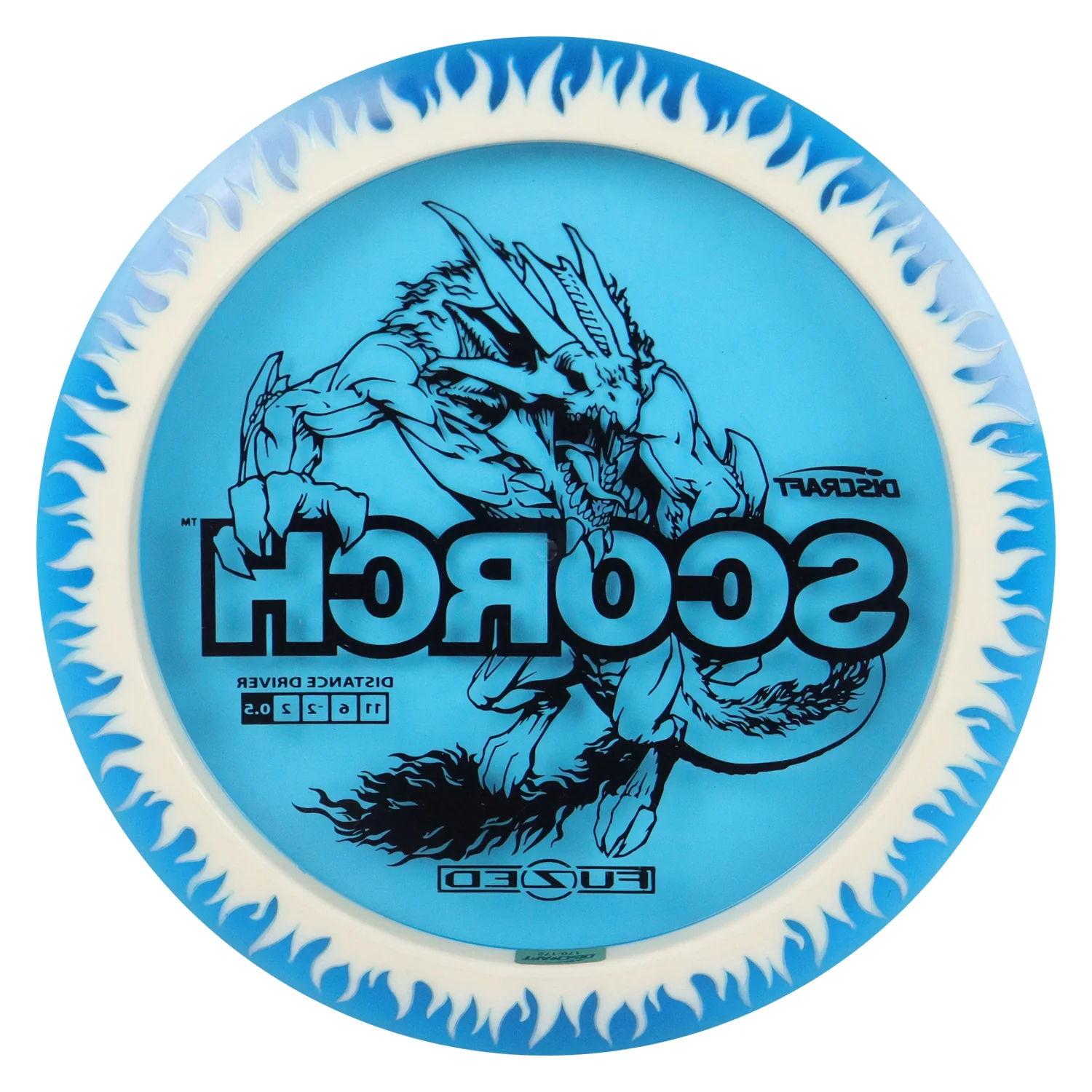 Discraft Disc Golf FuZed Line Scorch with Flame Pattern Distance Driver11/6/-2/2 - Choose Exact Disc - Image 67