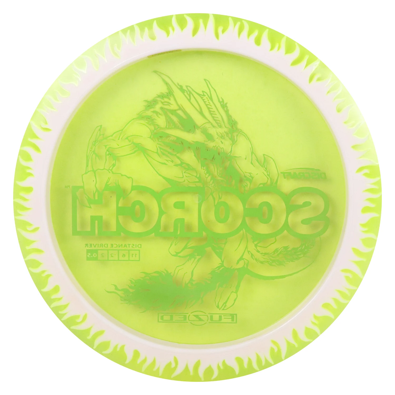 Discraft Disc Golf FuZed Line Scorch with Flame Pattern Distance Driver11/6/-2/2 - Choose Exact Disc - Image 69