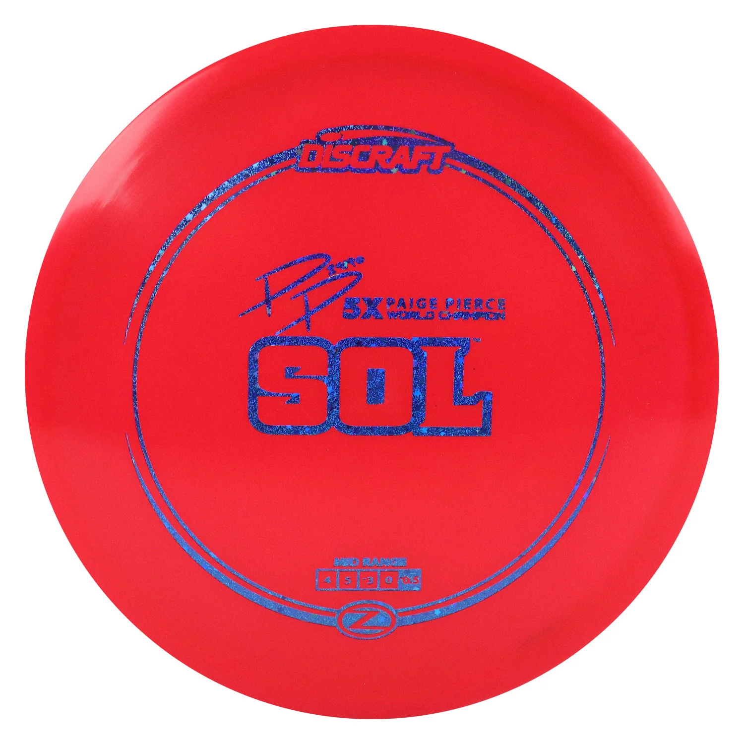 Discraft Disc Golf Paige Pierce Signature Z Sol Midrange 4/5/-3/0 - Choose Exact Disc - Image 6