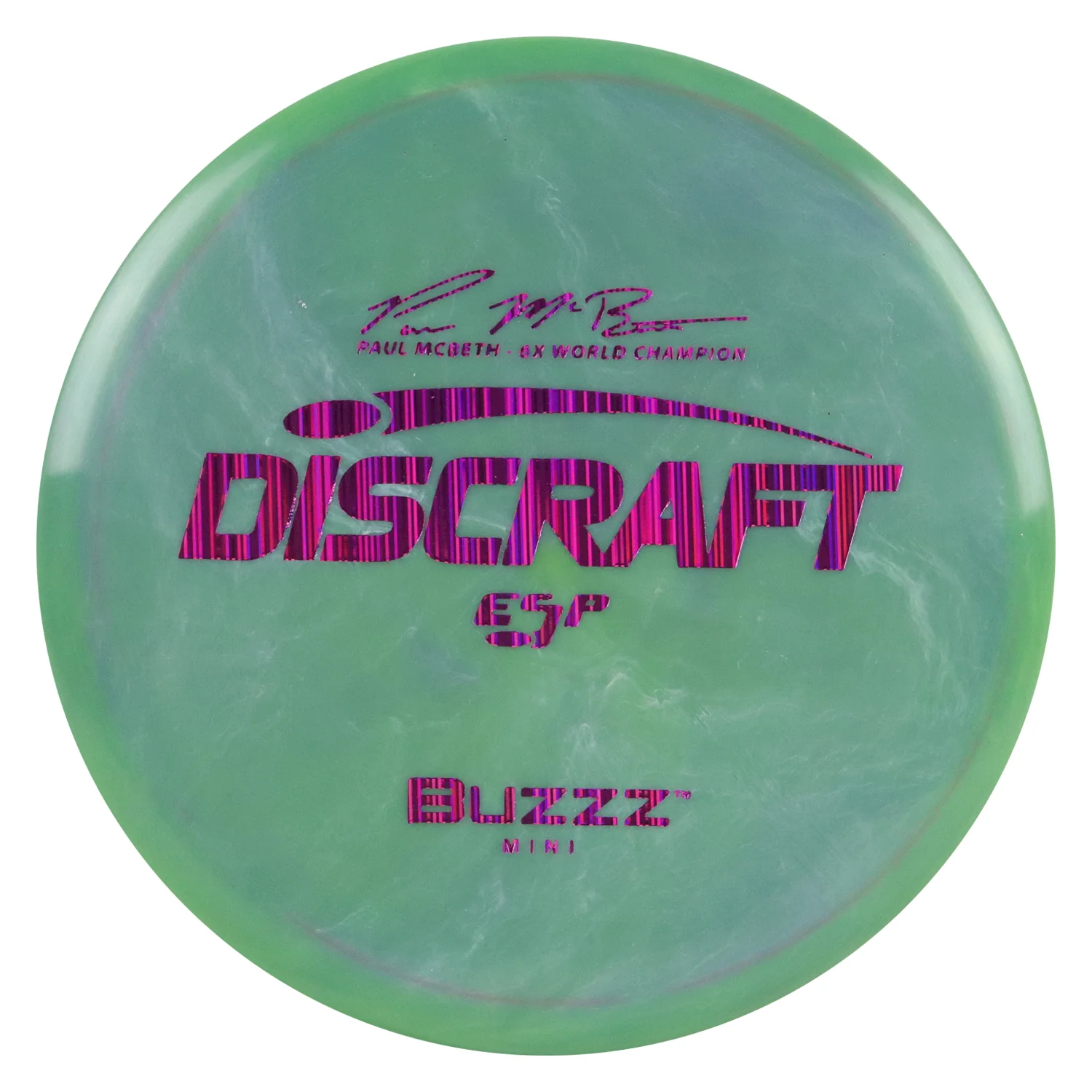 Discraft Disc Golf Paul McBeth ESP Buzzz Mini 6" Thrower or Marker Choose Exact Mini Disc - Image 6