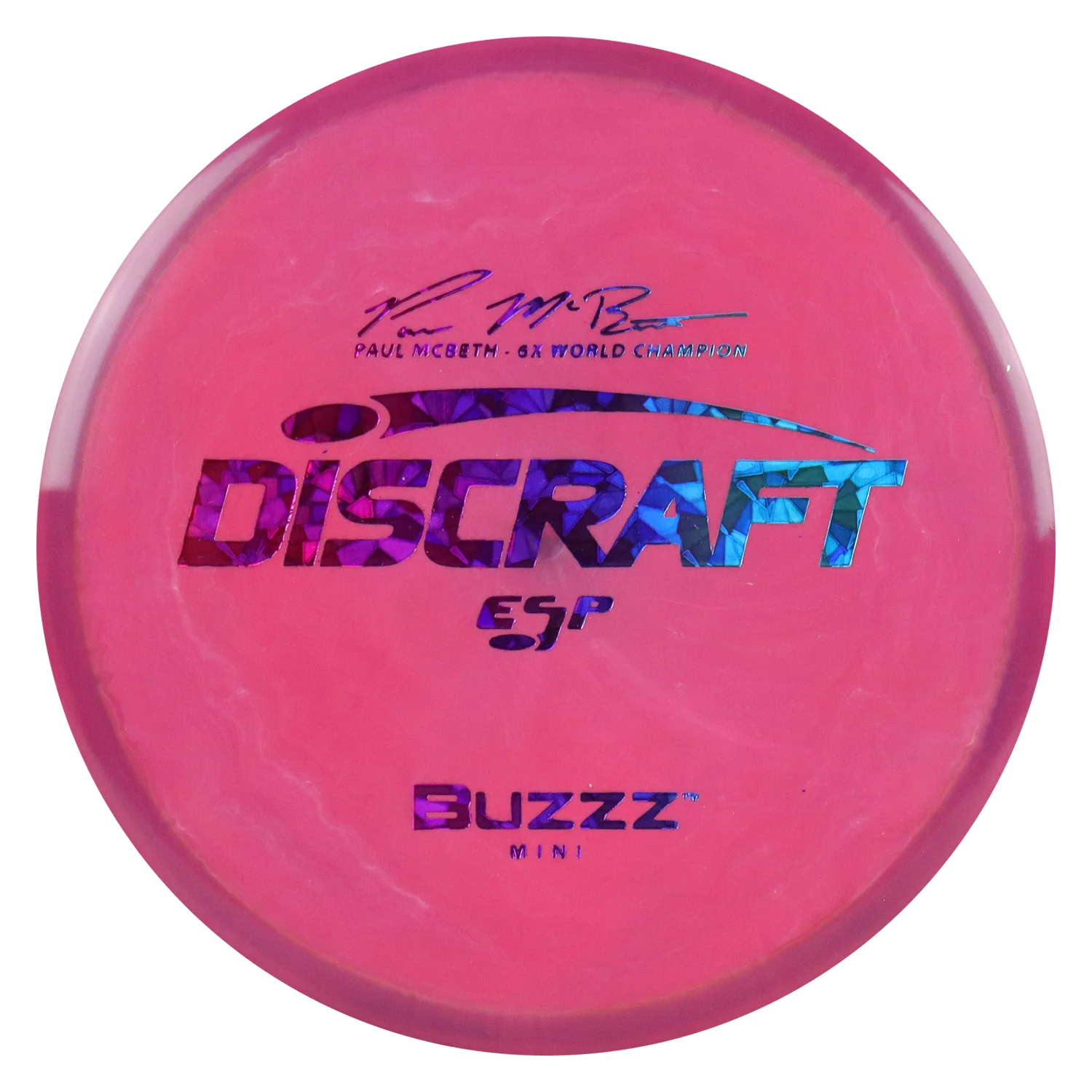 Discraft Disc Golf Paul McBeth ESP Buzzz Mini 6" Thrower or Marker Choose Exact Mini Disc - Image 8