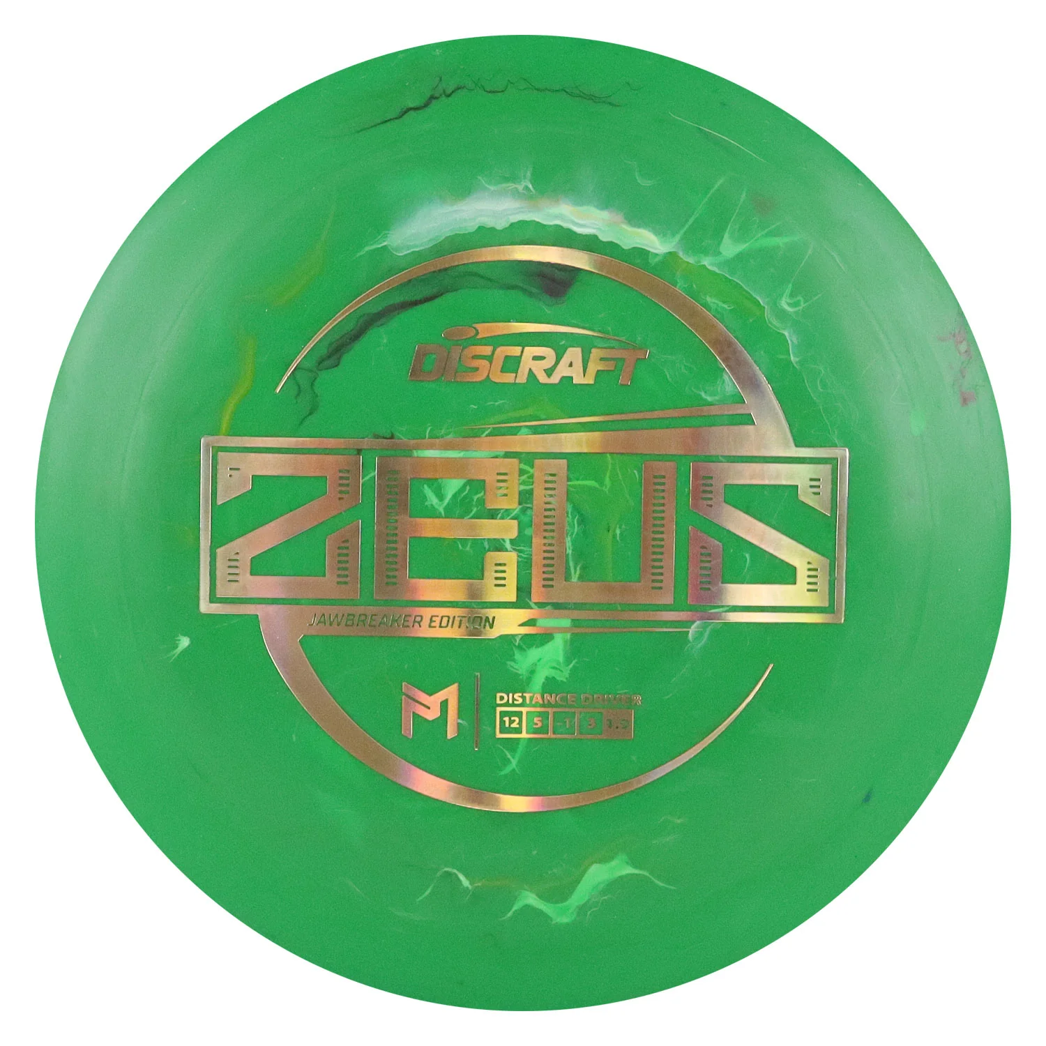 Discraft Disc Golf Paul McBeth Jawbreaker Zeus Driver 12/5/-1/3 - Choose Exact Disc - Image 2