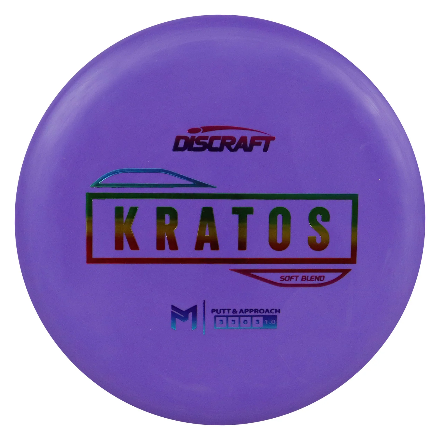 Discraft Disc Golf Paul McBeth Putter Line Soft Kratos Putter 3/3/0/3 - Chose Exact Disc - Image 8