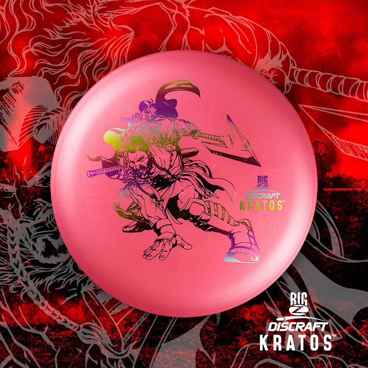 Discraft Disc Golf Paul McBeth Signature Big Z Kratos Putter 3/3/0/3 - Chose Exact Disc - Image 5