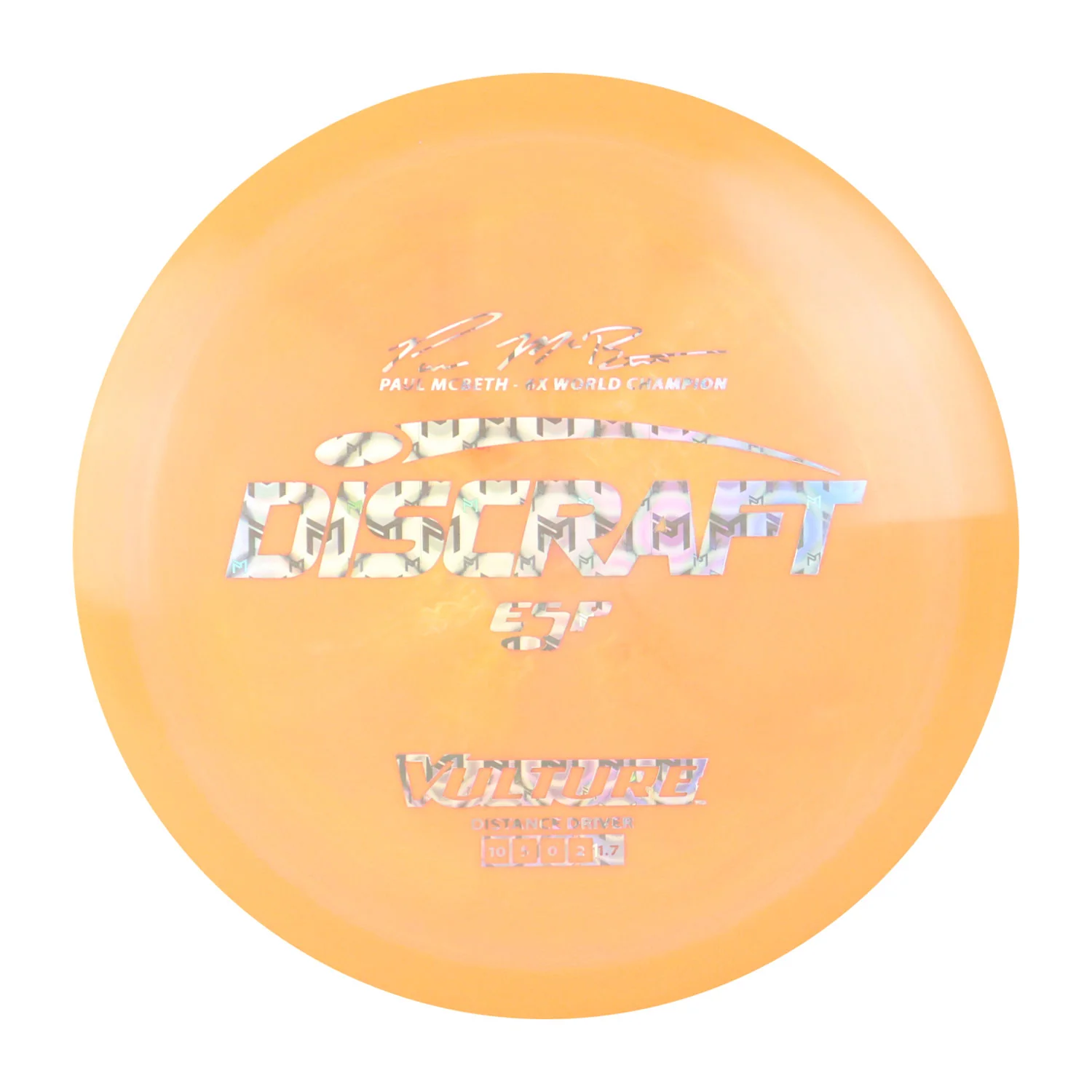 Discraft Disc Golf Paul McBeth Signature ESP Vulture Driver 10/5/0/2 - Choose Exact Disc - Image 6