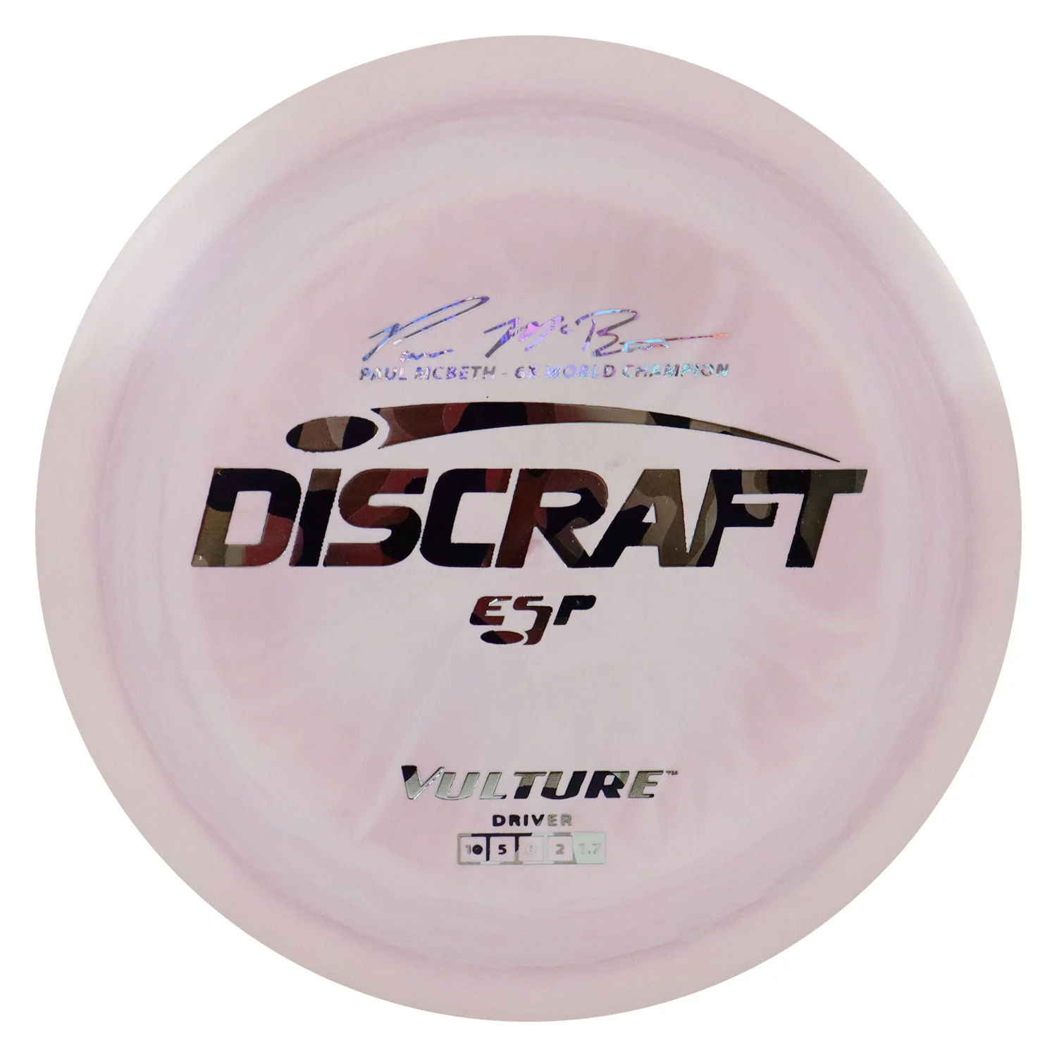 Discraft Disc Golf Paul McBeth Signature ESP Vulture Driver 10/5/0/2 - Choose Exact Disc - Image 8