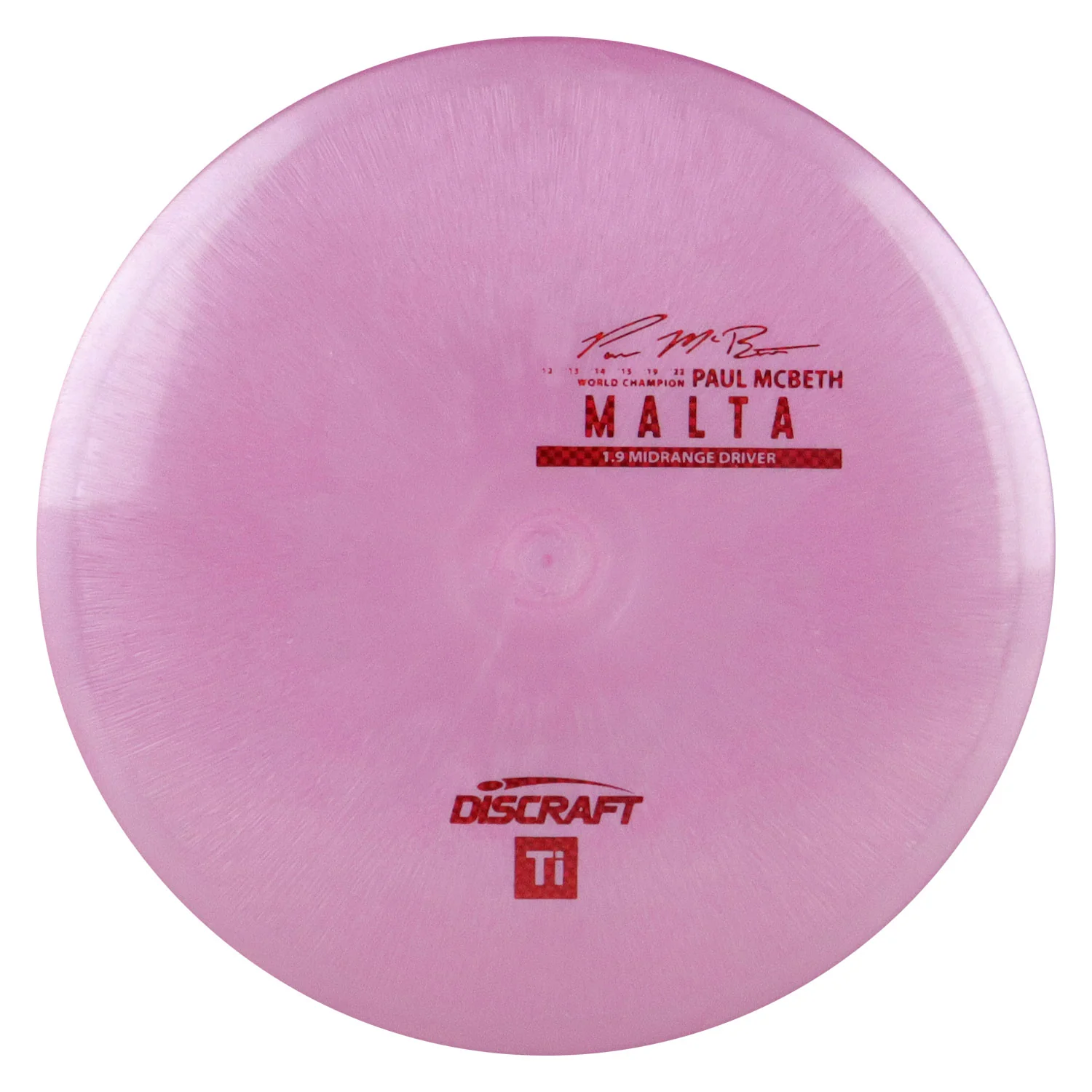 Discraft Disc Golf Paul McBeth Titanium Malta Midrange Disc 5/4/1/3 - Choose Exact Disc - Image 4