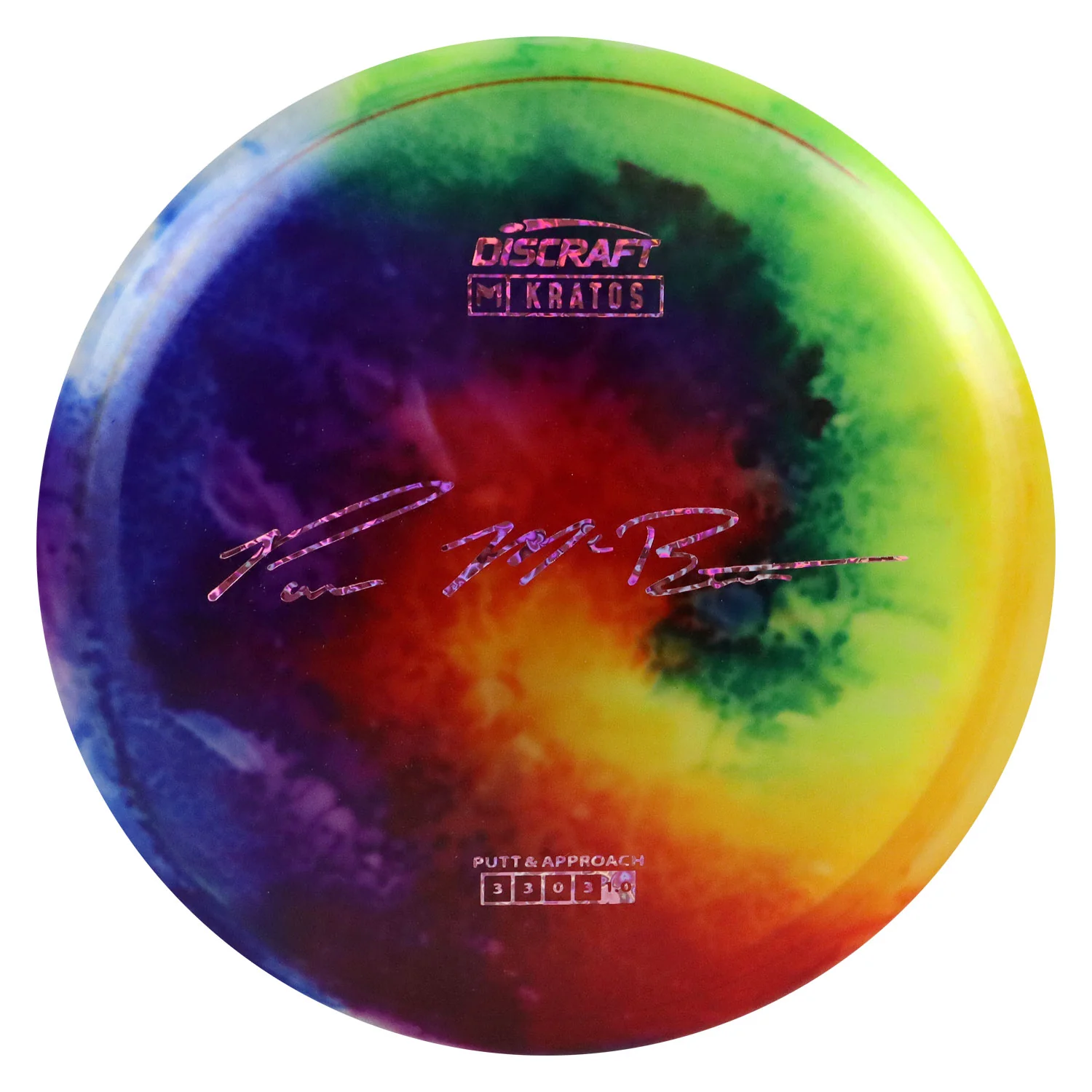 Discraft Disc Golf Paul McBeth Z Line Fly Dye Kratos Putter 3/3/0/3 - Choose Exact Disc - Image 8