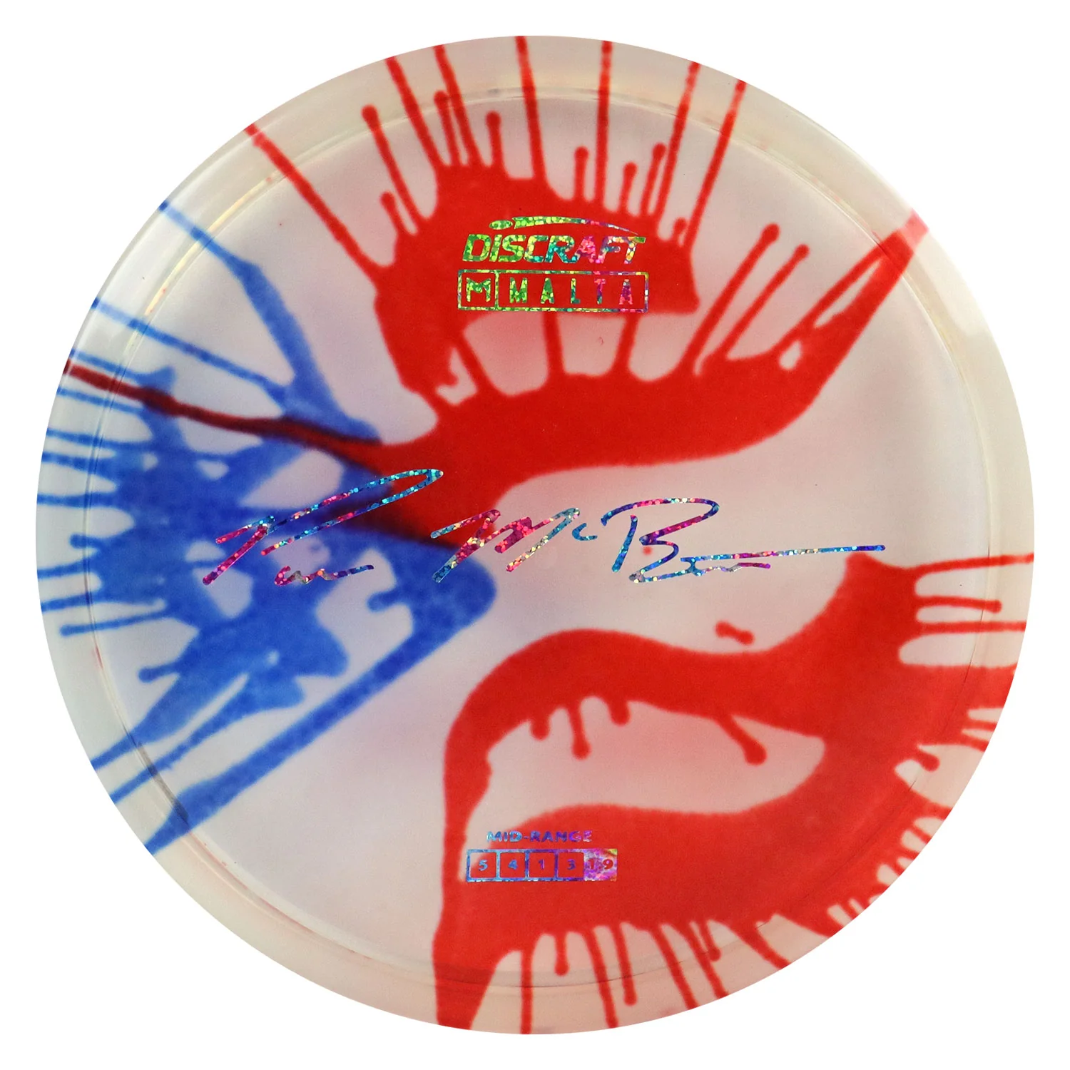 Discraft Disc Golf Paul McBeth Z Line Fly Dye Malta Midrange 5/4/1/3 - Choose Exact Disc - Image 8