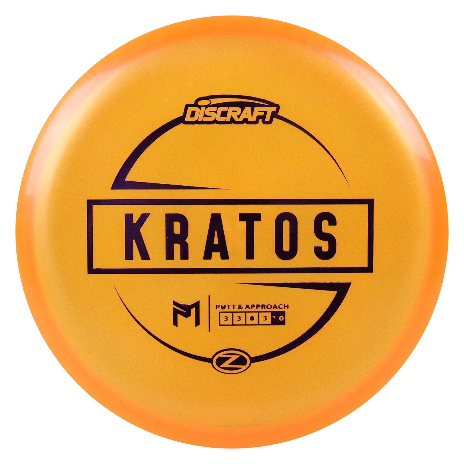 Discraft Disc Golf Paul McBeth Z Line Kratos Putter 3/3/0/3 - Choose Exact Disc - Image 6