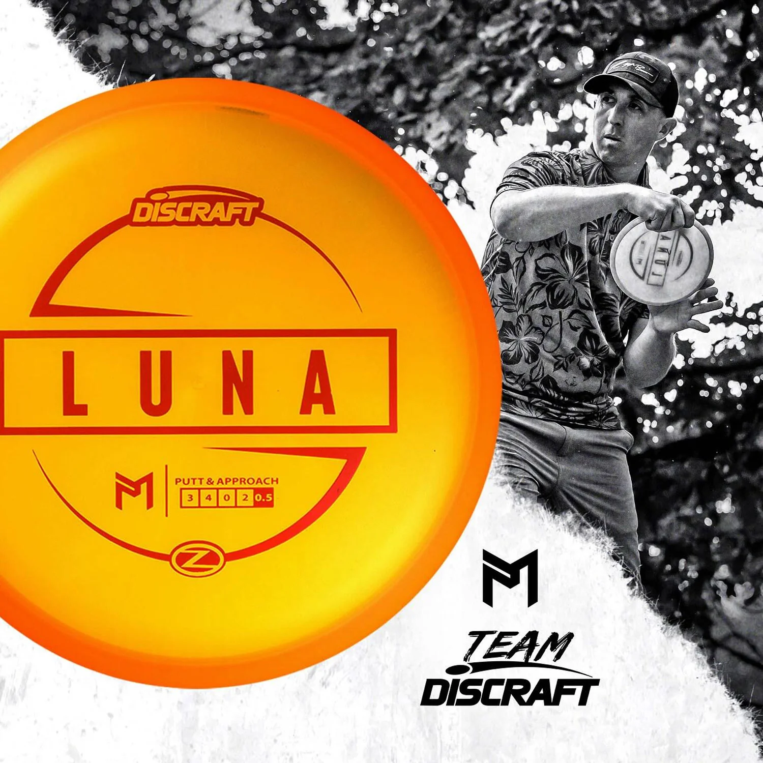 Discraft Disc Golf Paul McBeth Z Line Luna Putter 3/4/0/2 - Choose Exact Disc - Image 4