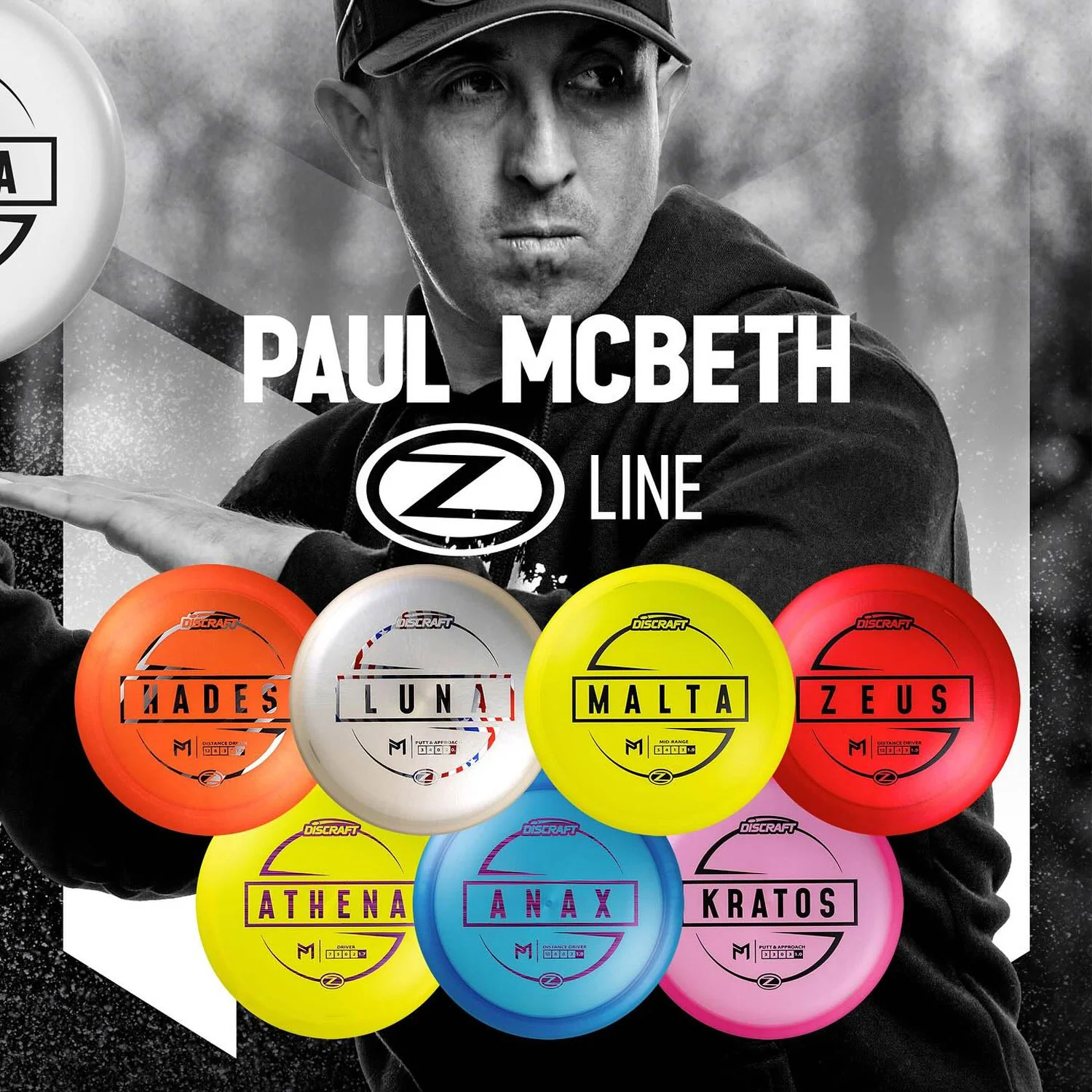 Discraft Disc Golf Paul McBeth Z Line Luna Putter 3/4/0/2 - Choose Exact Disc - Image 5