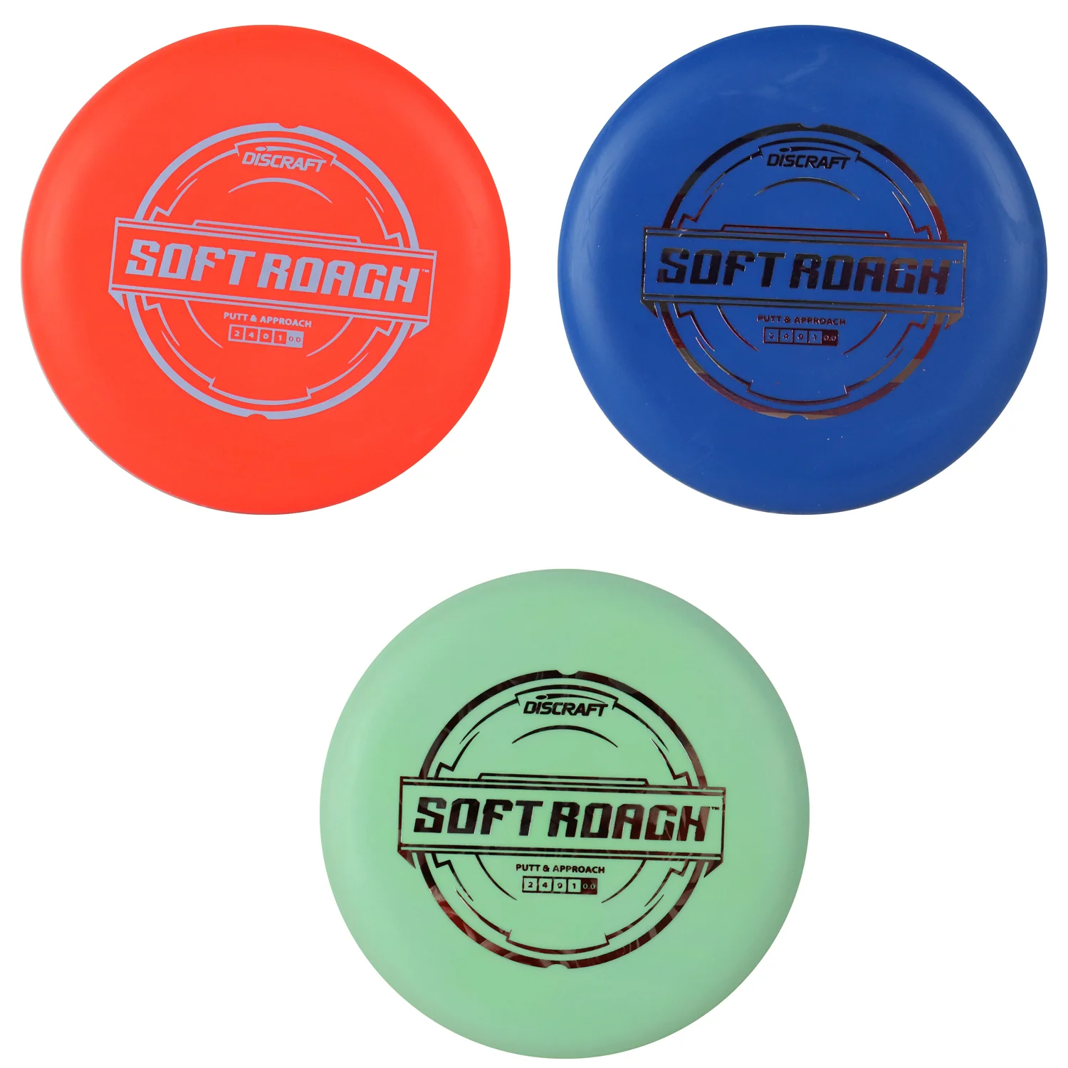Discraft Disc Golf Putter Line Soft Roach Putter 2/4/0/1 - Choose Exact Disc