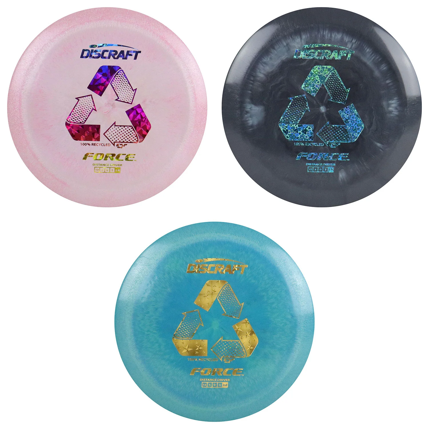 Discraft Disc Golf Recycled ESP Force Distance Driver 12/5/0/3 - Choose Exact Disc