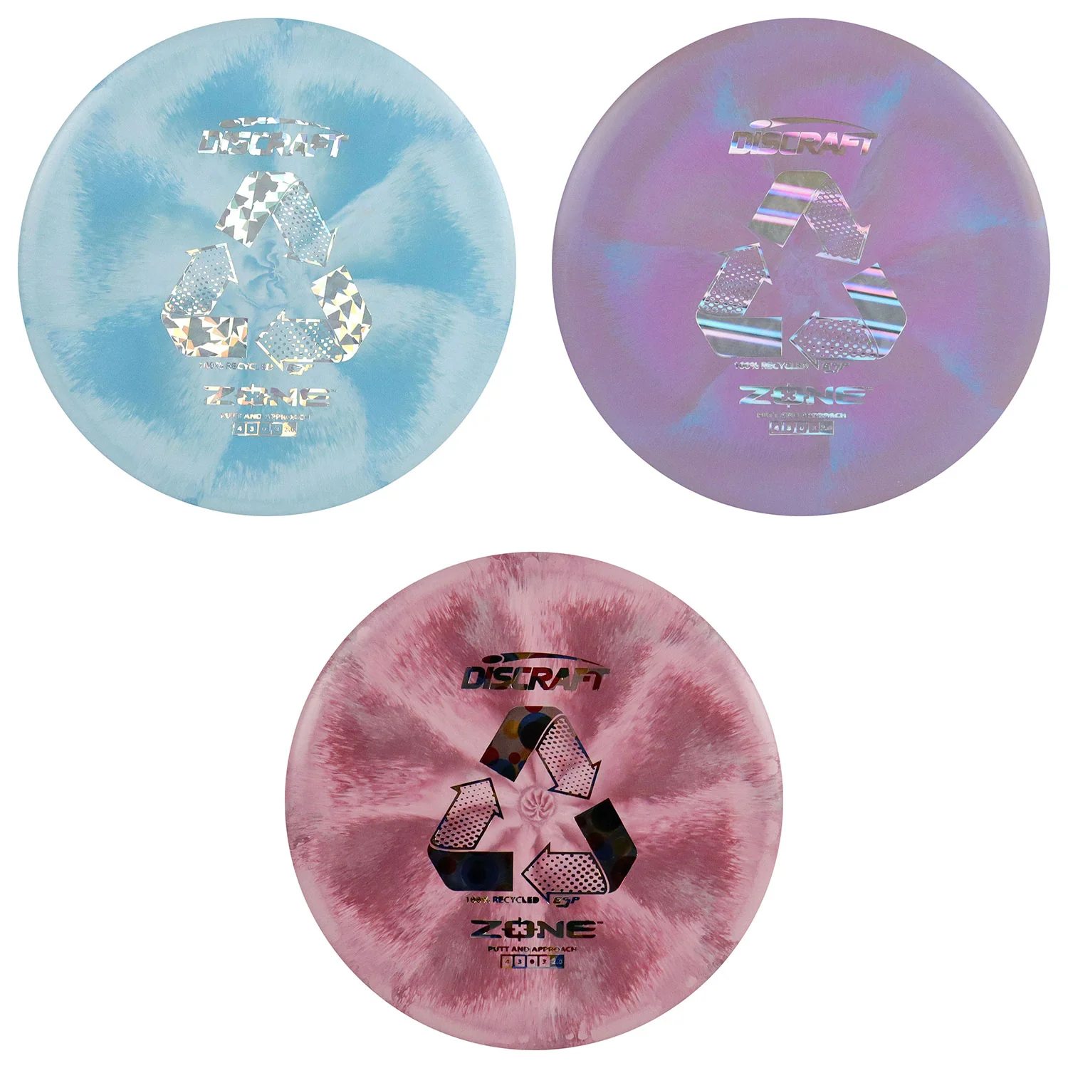 Discraft Disc Golf Recycled ESP Zone Putter 4/3/0/3 - Choose Exact Disc