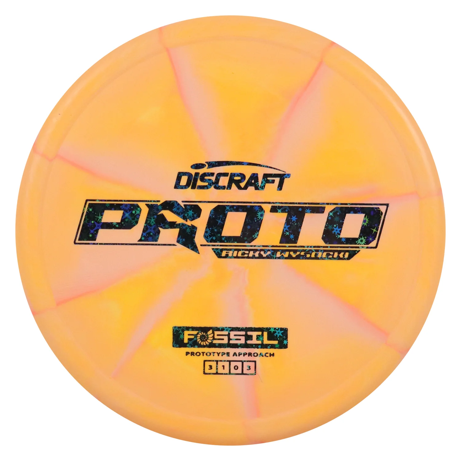 Discraft Disc Golf Ricky Wysocki Prototype Fossil Putter 3/1/0/3 - Choose Exact Disc - Image 2