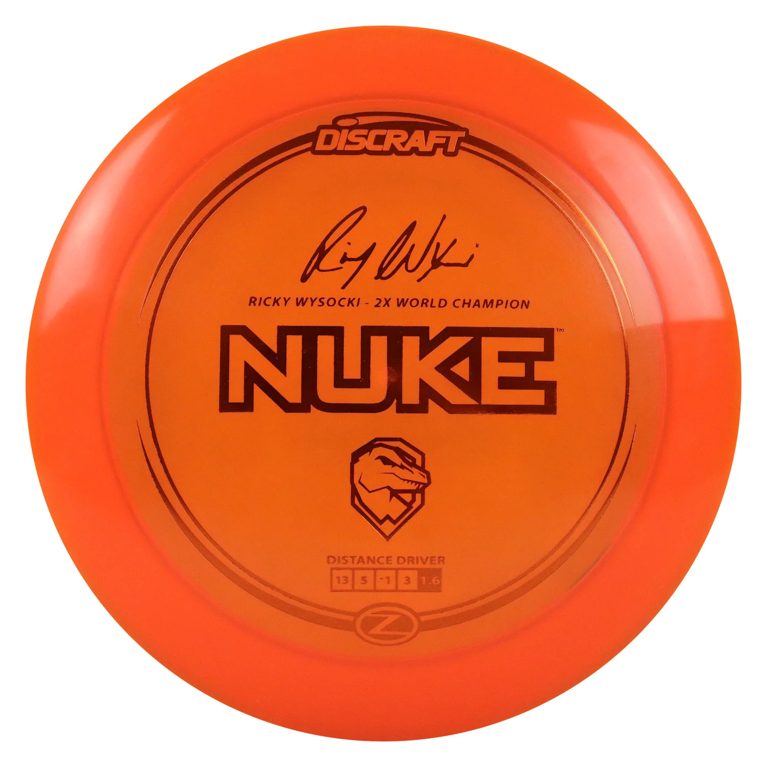 Discraft Disc Golf Ricky Wysocki Signature Series Z Line Nuke Driver 13/5/-1/3 - Choose Exact Disc - Image 12