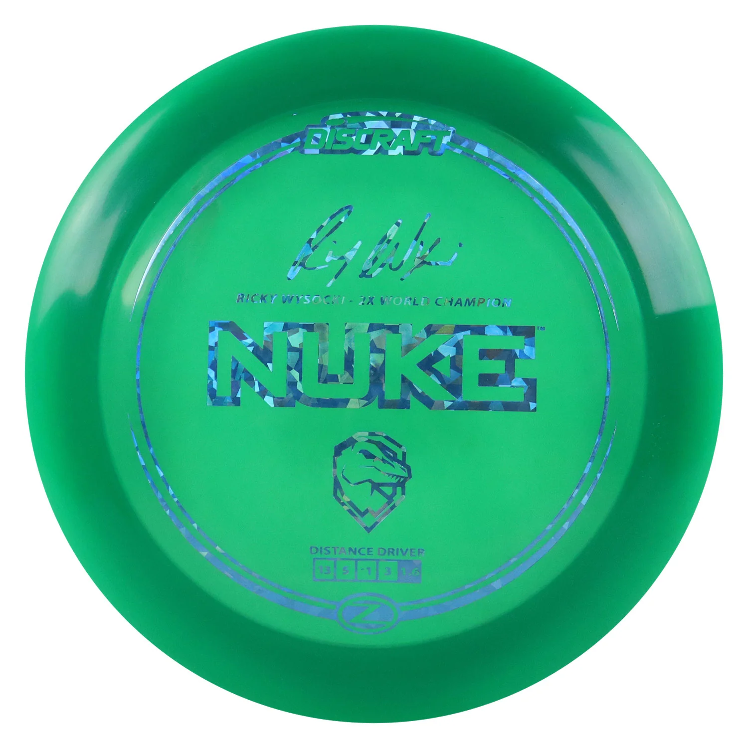 Discraft Disc Golf Ricky Wysocki Signature Series Z Line Nuke Driver 13/5/-1/3 - Choose Exact Disc - Image 6