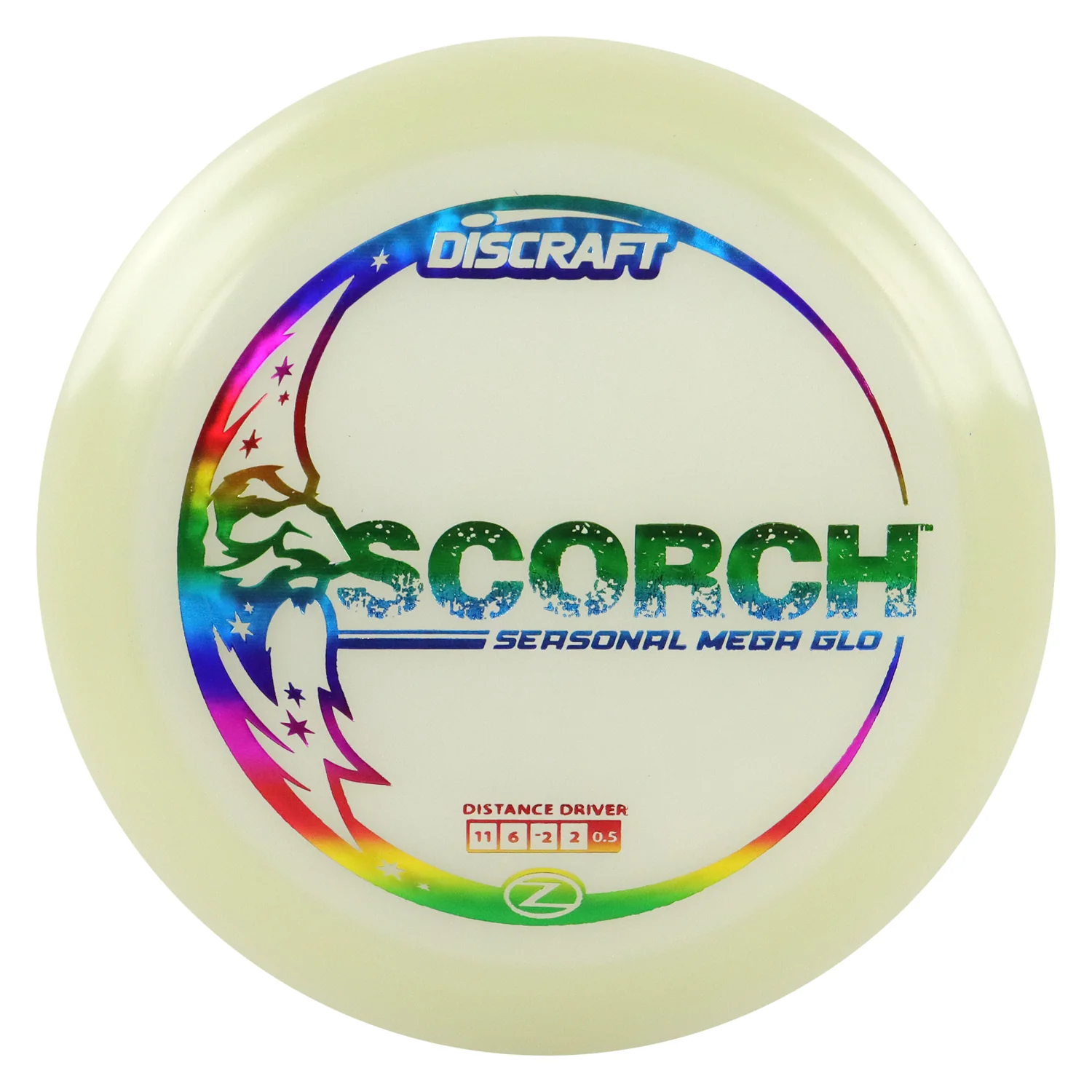 Discraft Disc Golf Seasonal Mega-Glo Scorch Distance Driver 11/6/-2/2 - Choose Exact Disc - Image 6