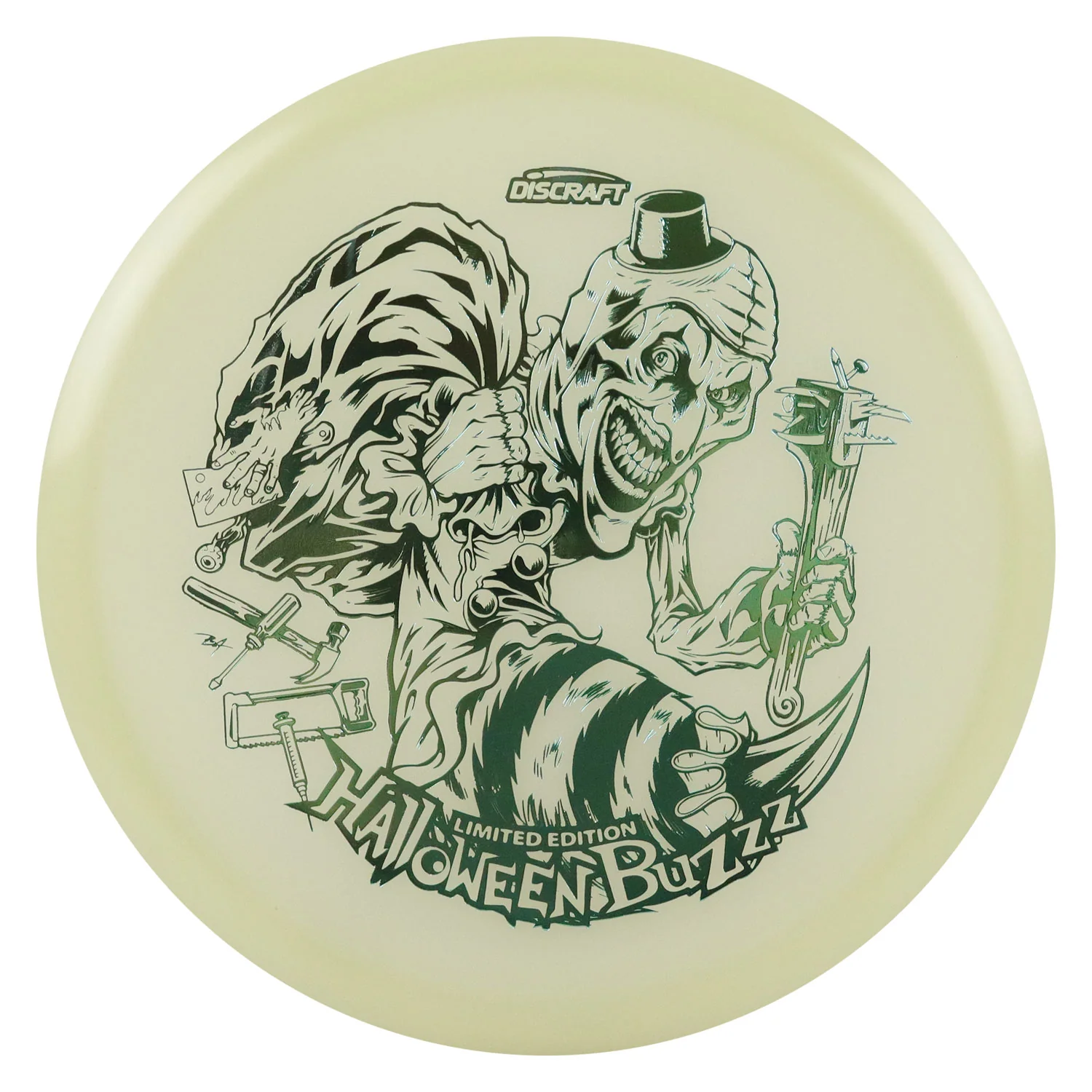 Discraft Disc Golf Single Foil Mega-Glo Halloween Buzzz Midrange 5/4/-1/1 - Choose Exact Disc - Image 11