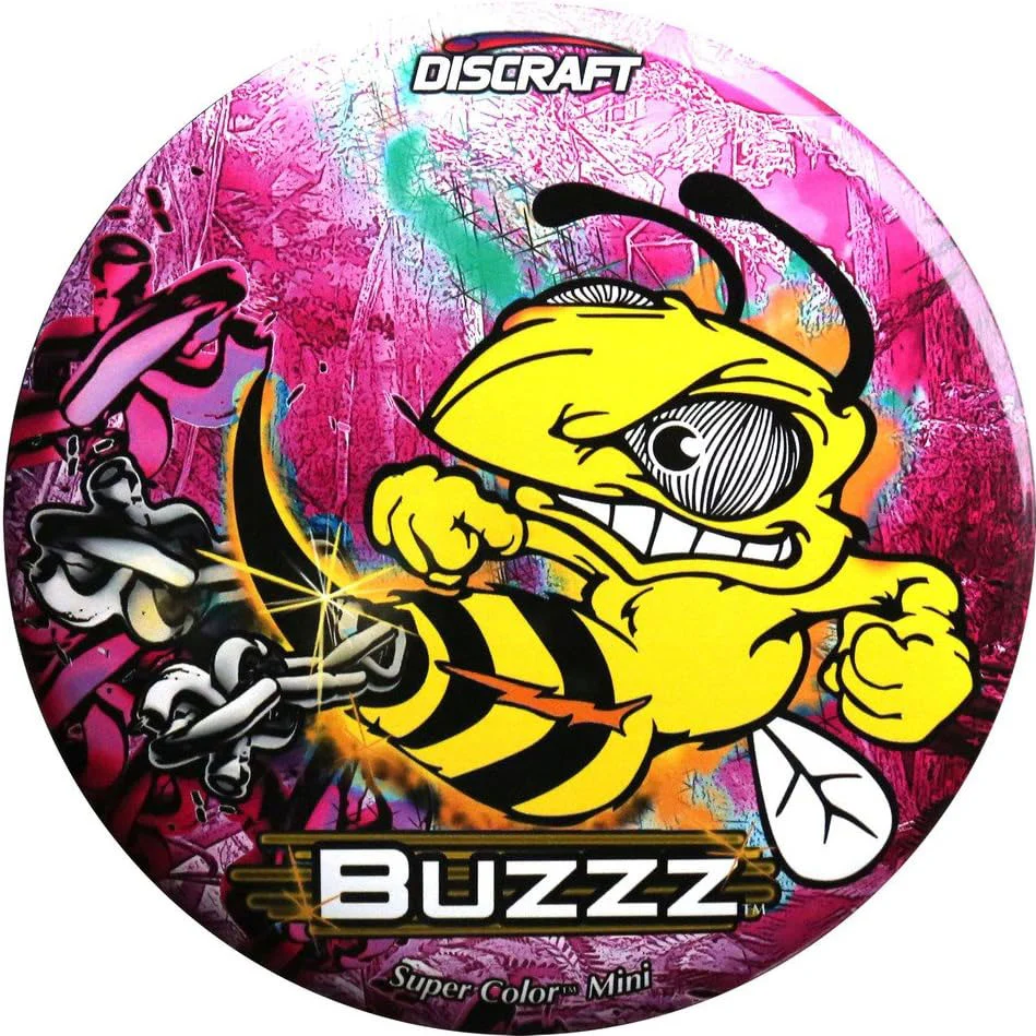 Discraft Disc Golf SuperColor Buzzz Mini 6" Thrower or Marker - Choose Exact Mini Disc - Image 3