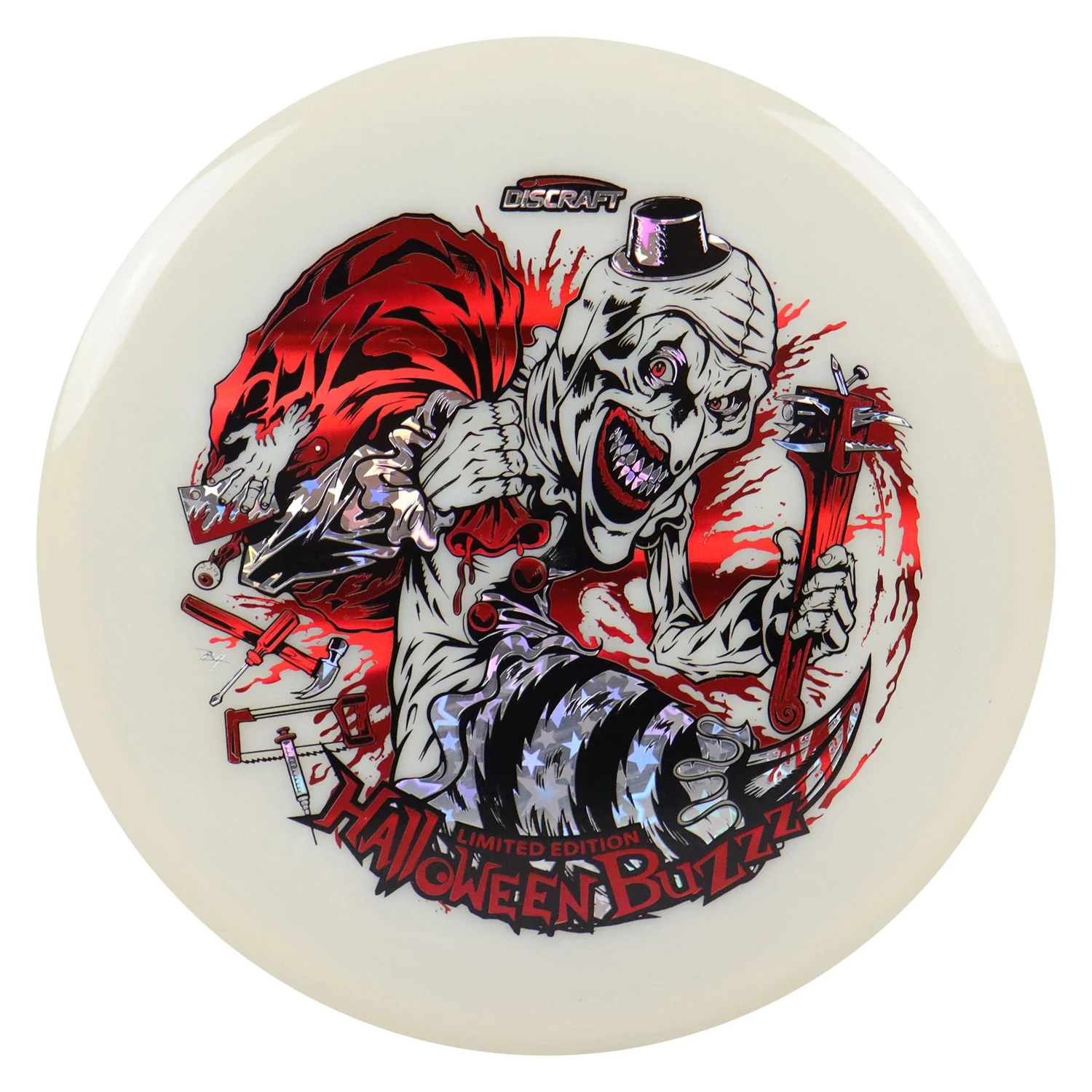 Discraft Disc Golf Triple Foil Glo Halloween Buzzz Midrange 5/4/-1/1 - Choose Exact Disc - Image 17