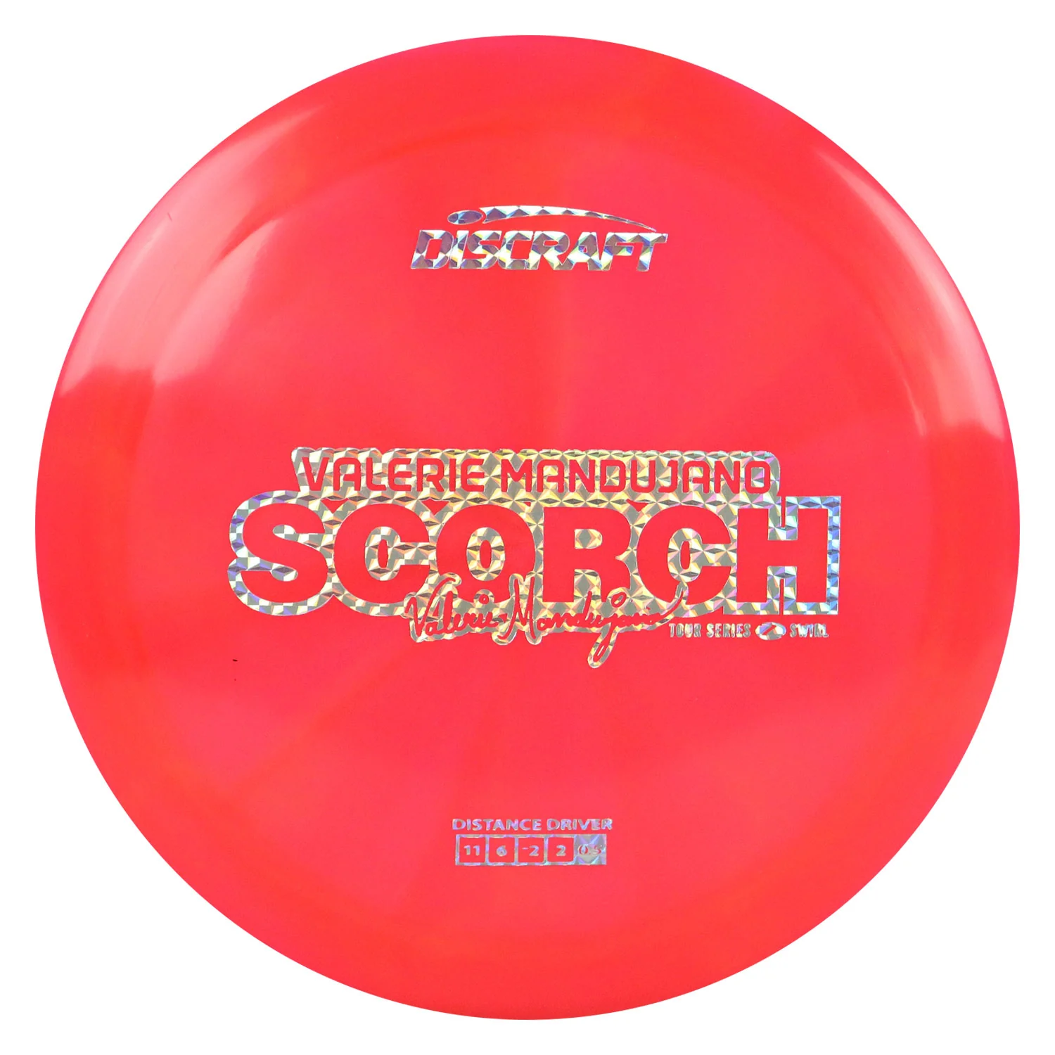 Discraft Disc Golf Valerie Mandujano 2025 Tour Series Z Swirl Scroch 11/6/-2/2 - Choose Exact Disc - Image 4