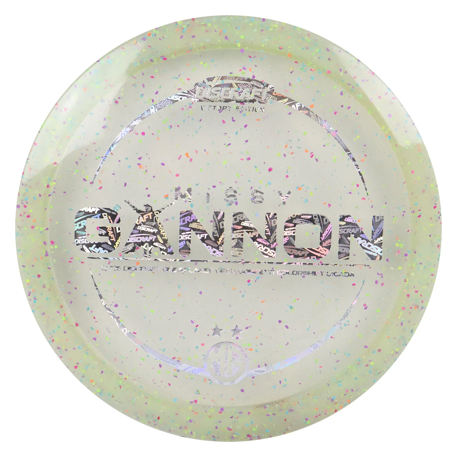 Discraft Disc Golf Z Cicada Colorshift Confetti Missy Gannon Victory - Choose Exact Disc - Image 2