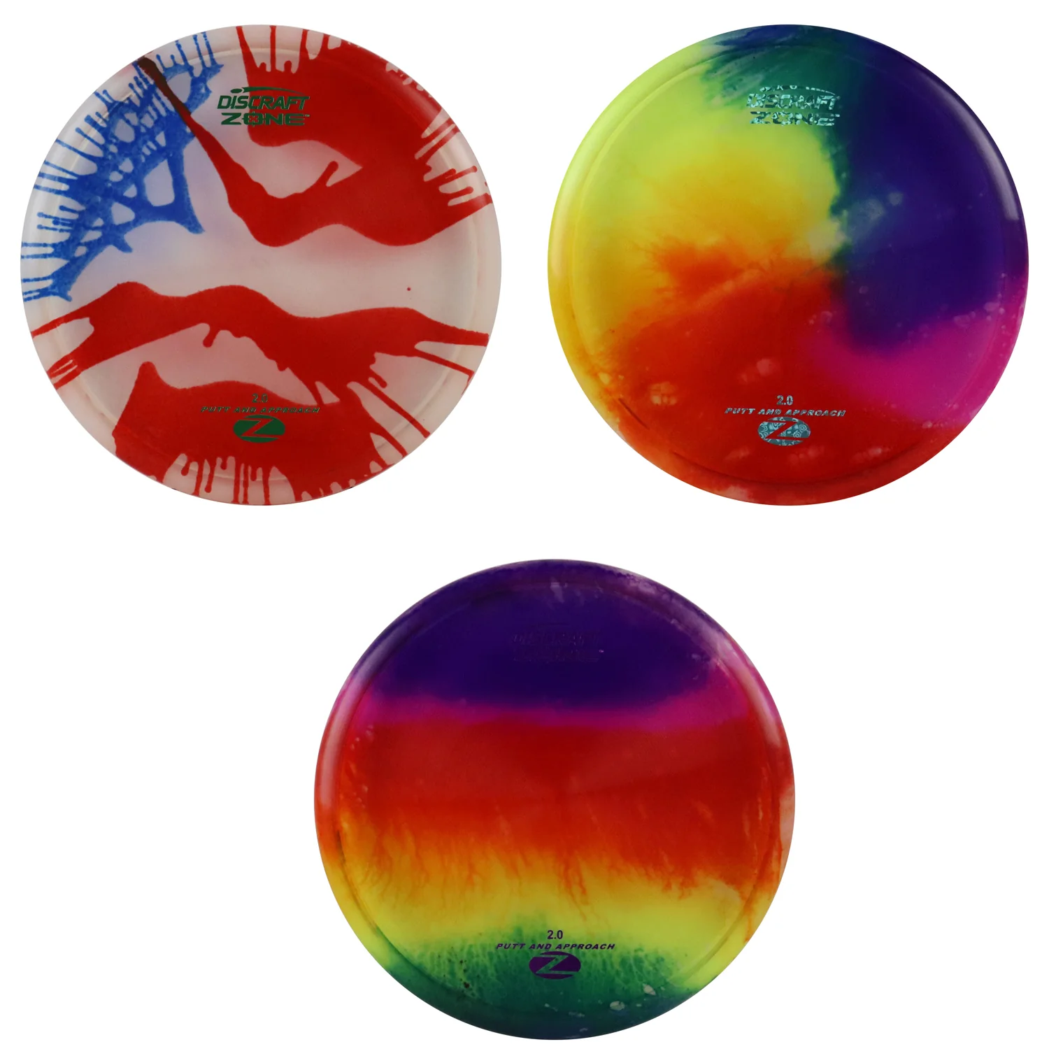 Discraft Disc Golf Z Line Fly Dye Zone Putter 4/3/0/3 - Choose Exact Disc