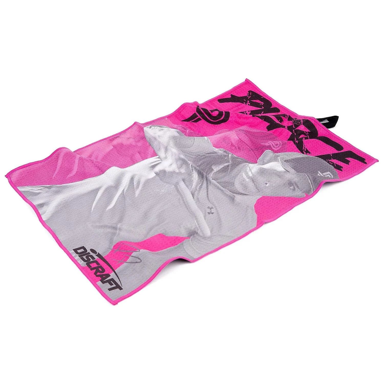 Discraft Piage Pierce Waffle-Weave Absorbent Microfiber Disc Golf Towel 15" x 24" - Image 3