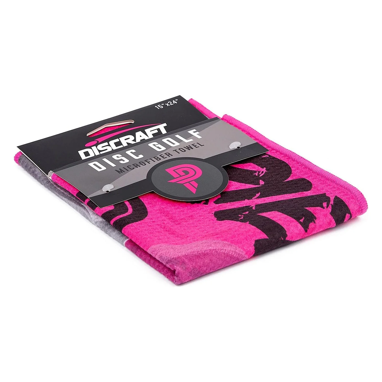 Discraft Piage Pierce Waffle-Weave Absorbent Microfiber Disc Golf Towel 15" x 24" - Image 5