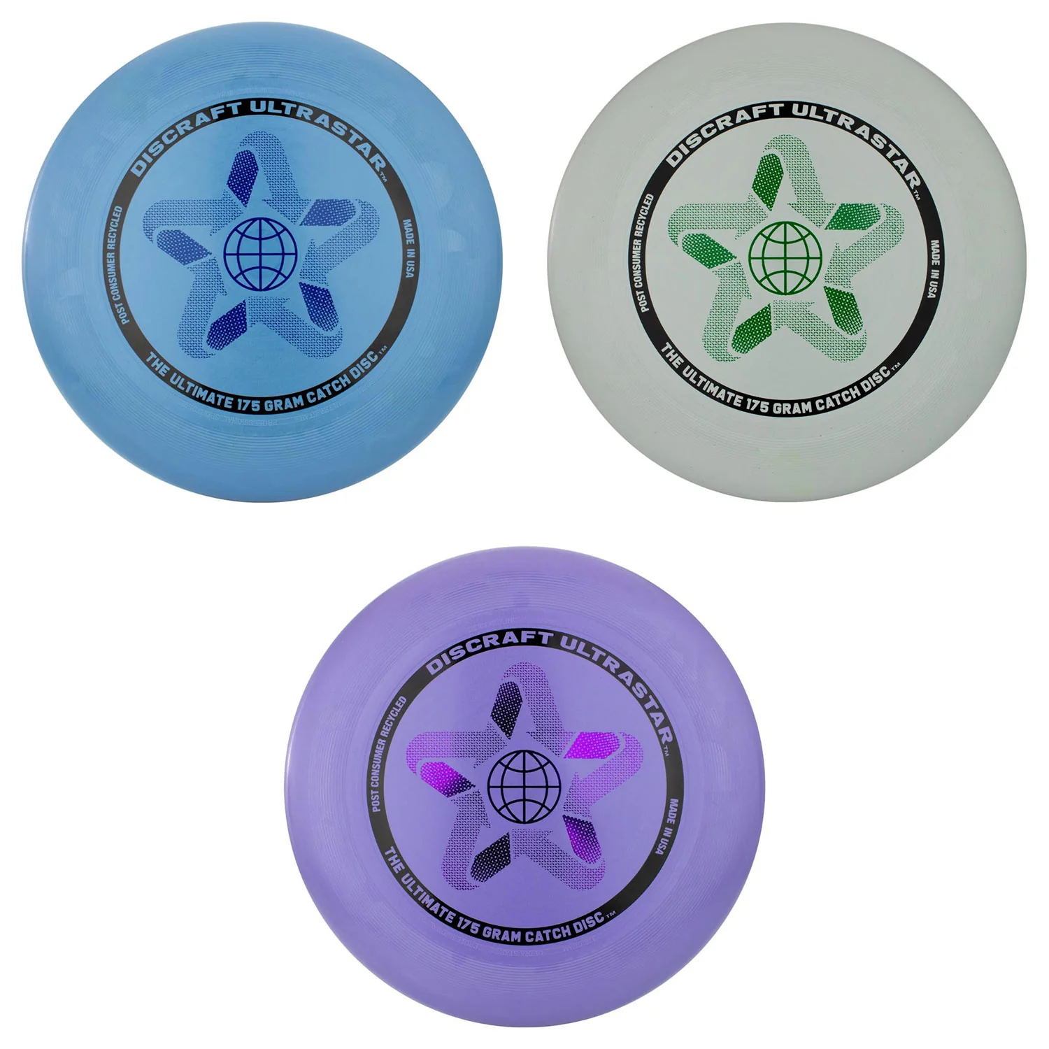 Discraft Recycled Ultrastar Sport Ultimate Disc 175 grams Sportdisc - Choose Exact Disc